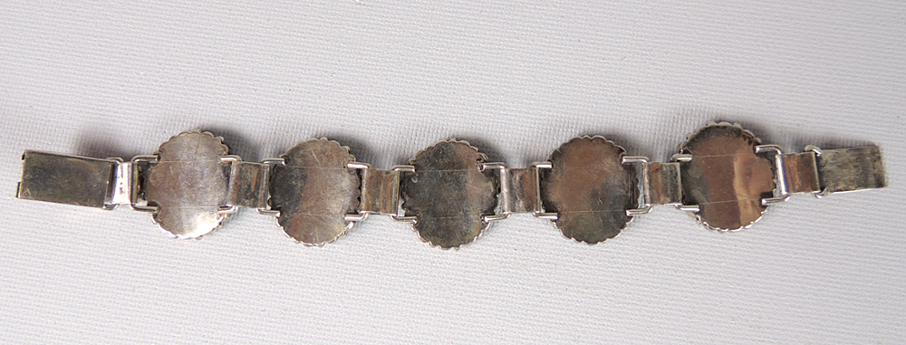 Silver and Turquoise Bracelet