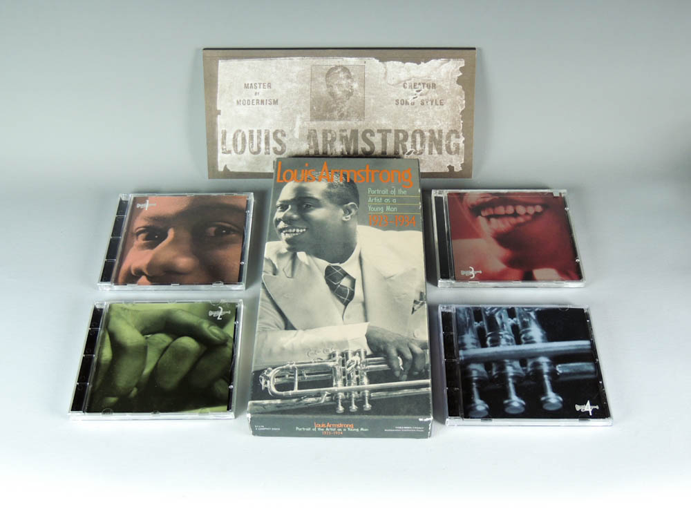 CD Box Set "Louis Armstrong Portrait of the Artist as a Young Man 1923-1934"