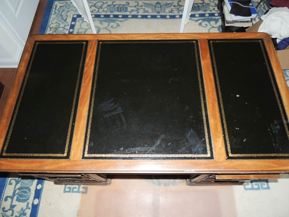 Sligh Lowry Leather Top Desk