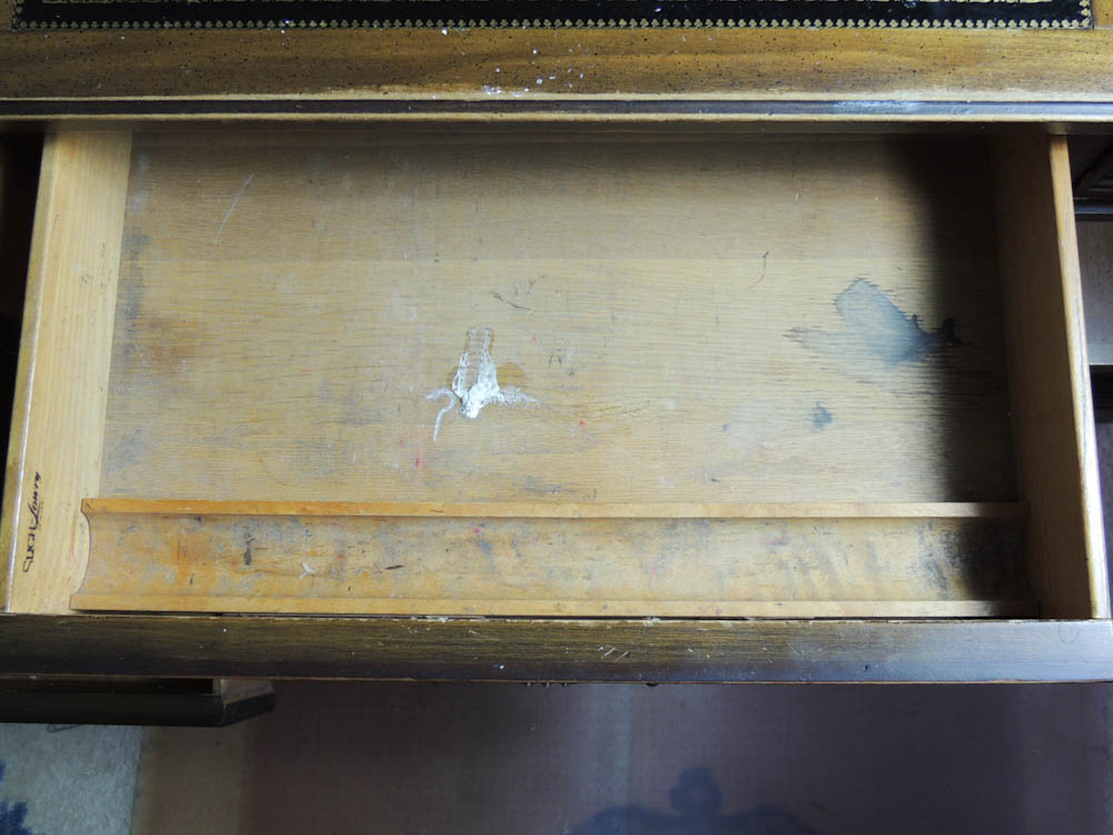 Sligh Lowry Leather Top Desk