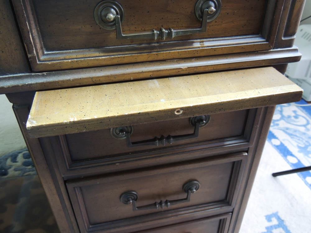 Sligh Lowry Leather Top Desk