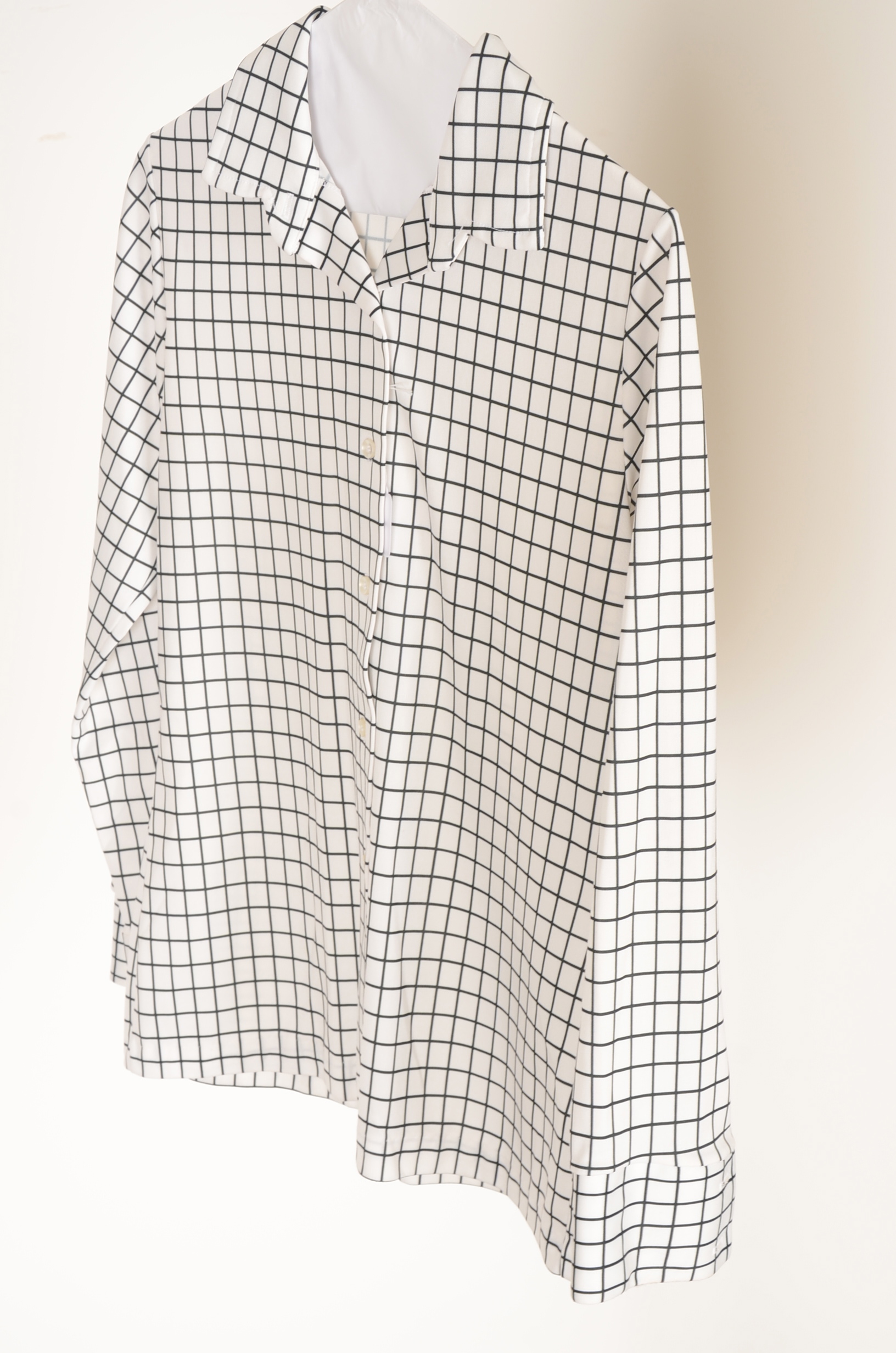 Collection of Five 70's Vintage Polyester Blouses