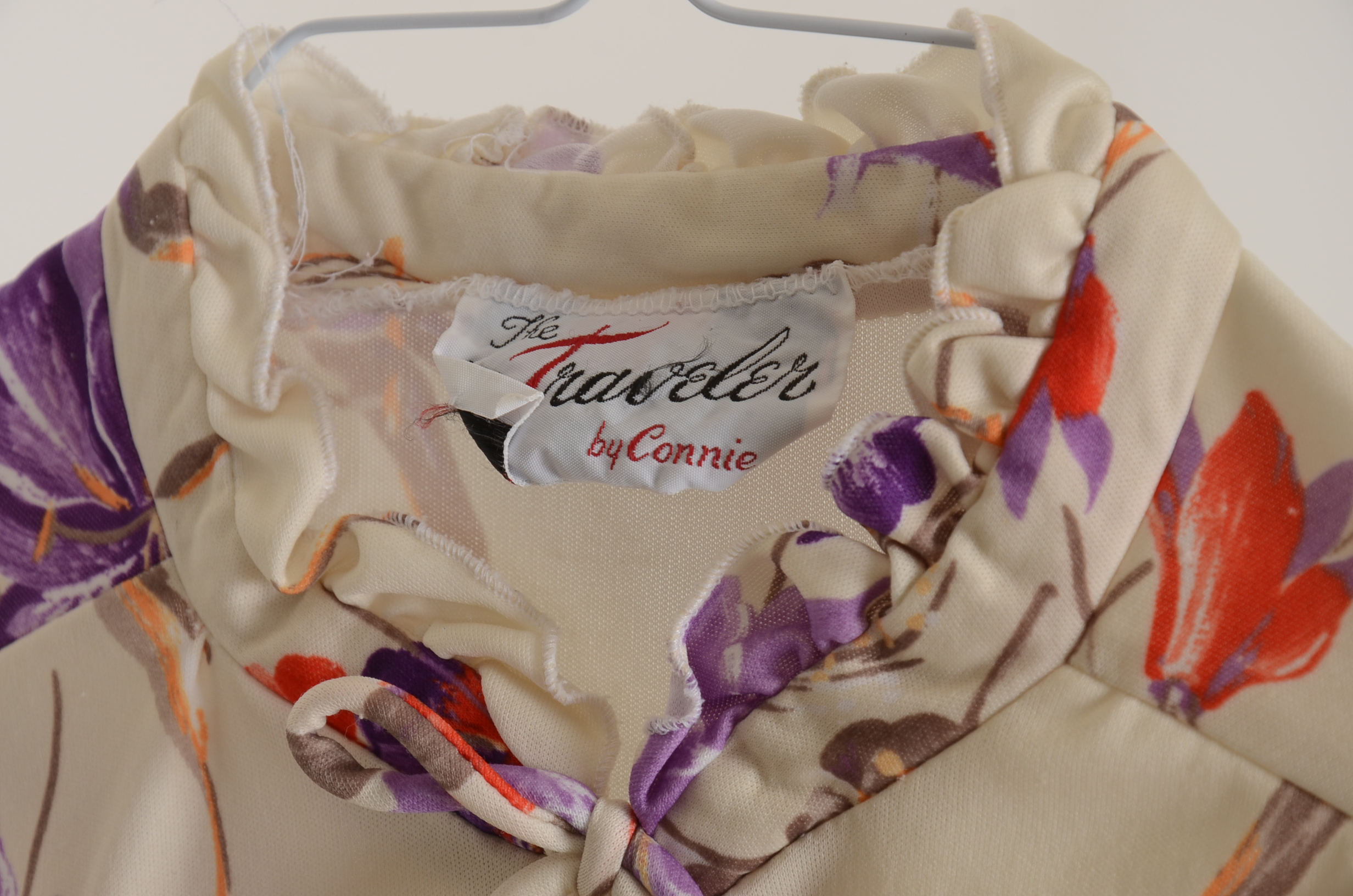 Collection of Five 70's Vintage Polyester Blouses