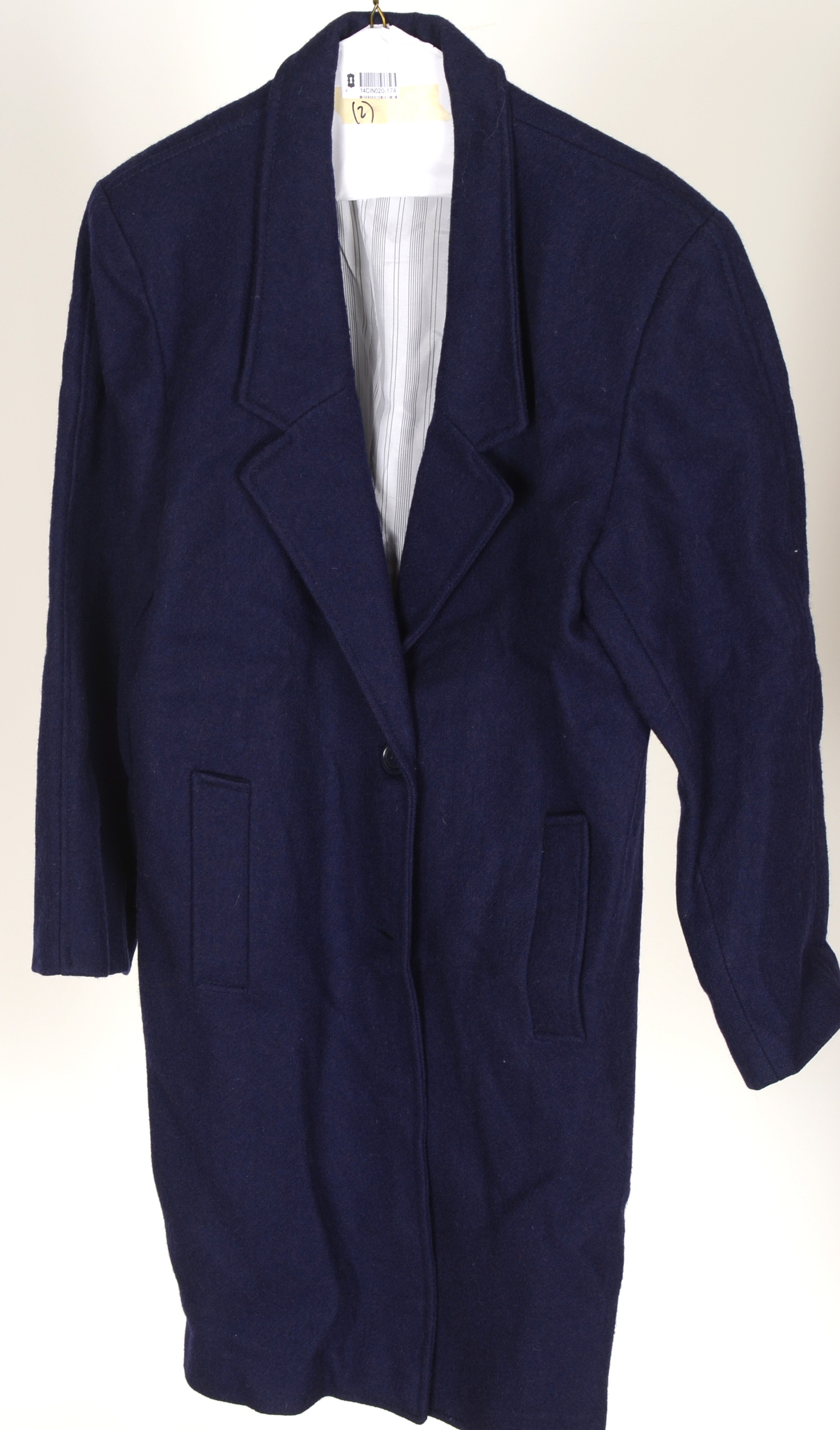 Two 80's Vintage Wool Coats 