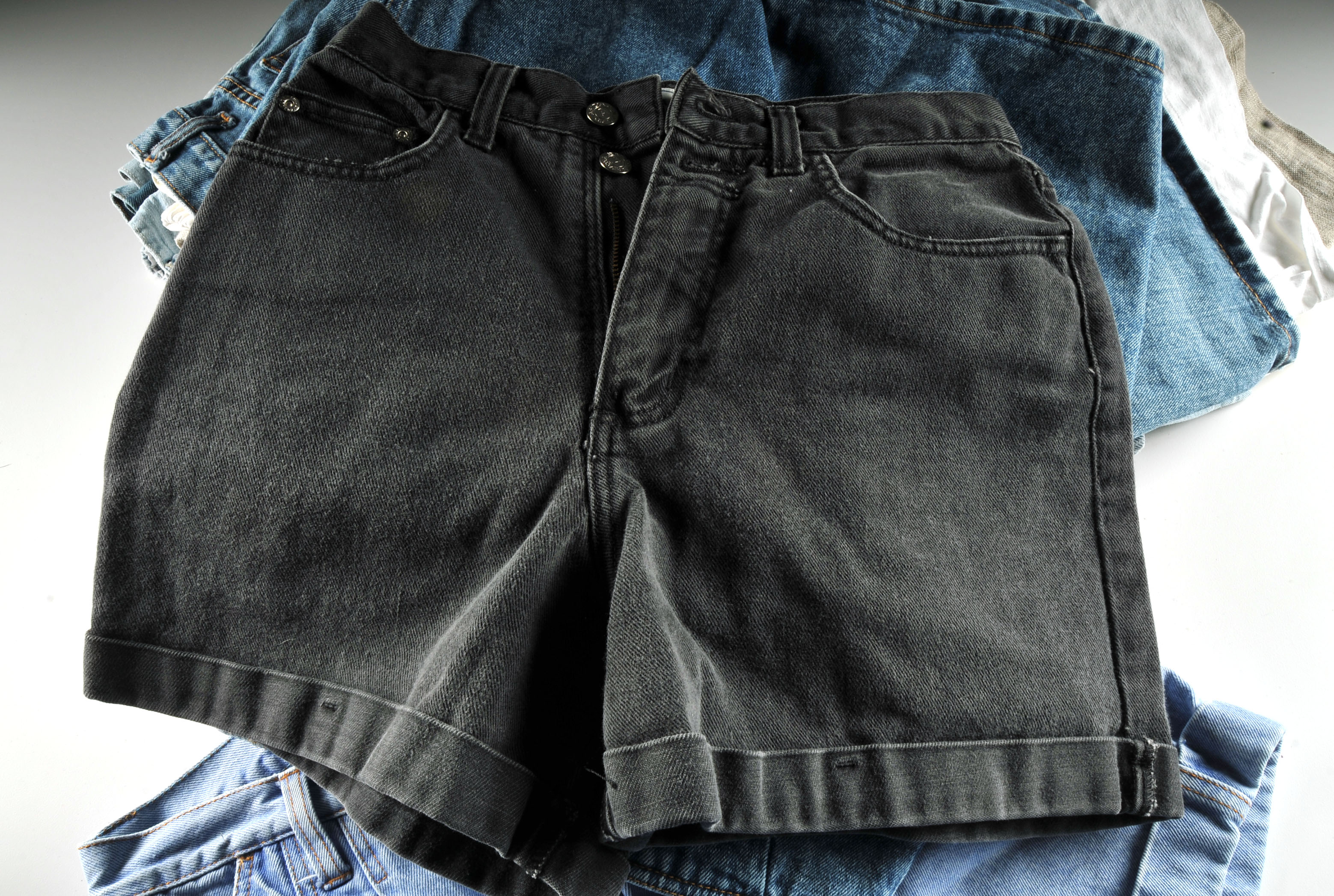 Vintage 1980's Denim Jean Shorts