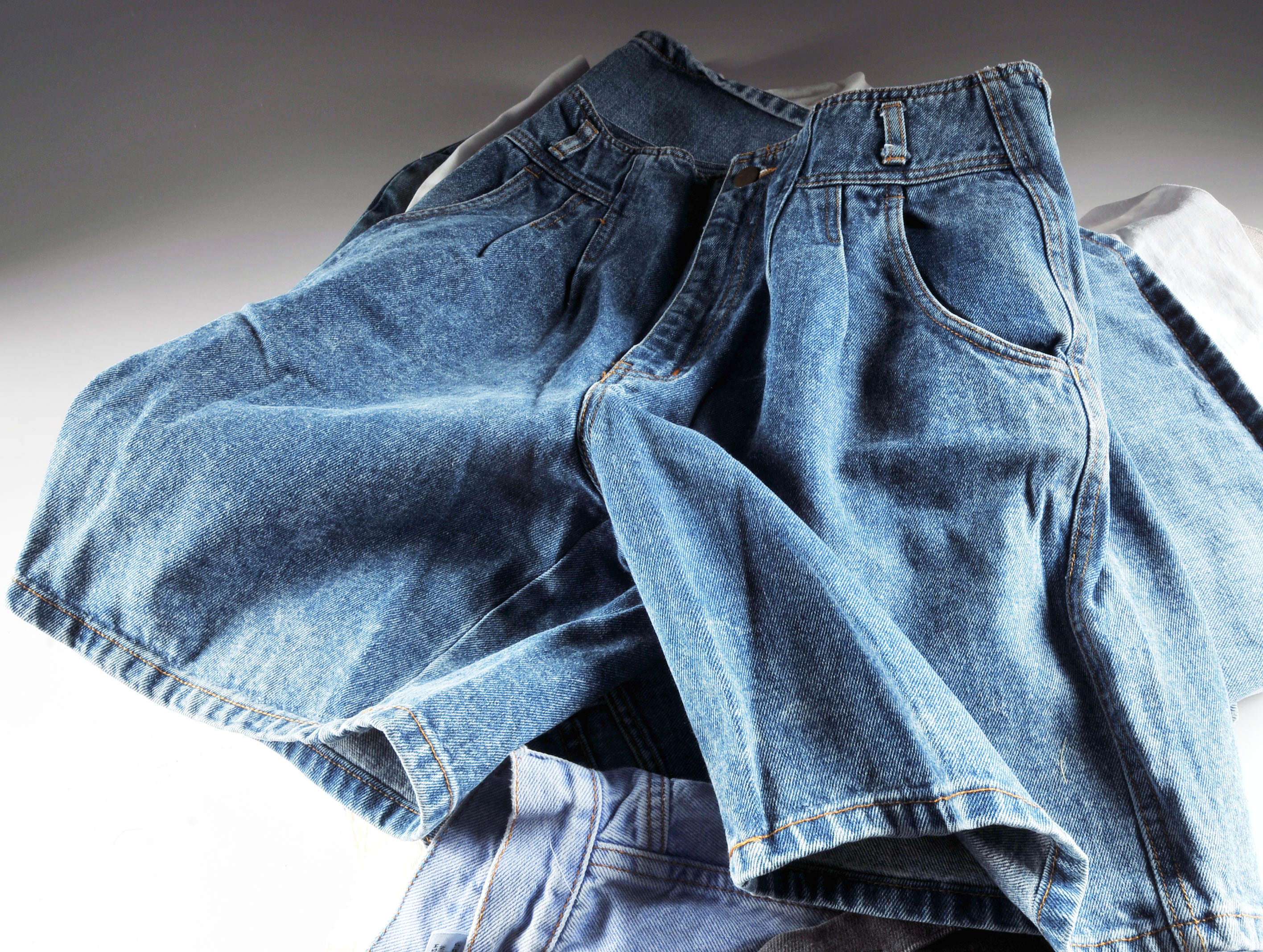 Vintage 1980's Denim Jean Shorts