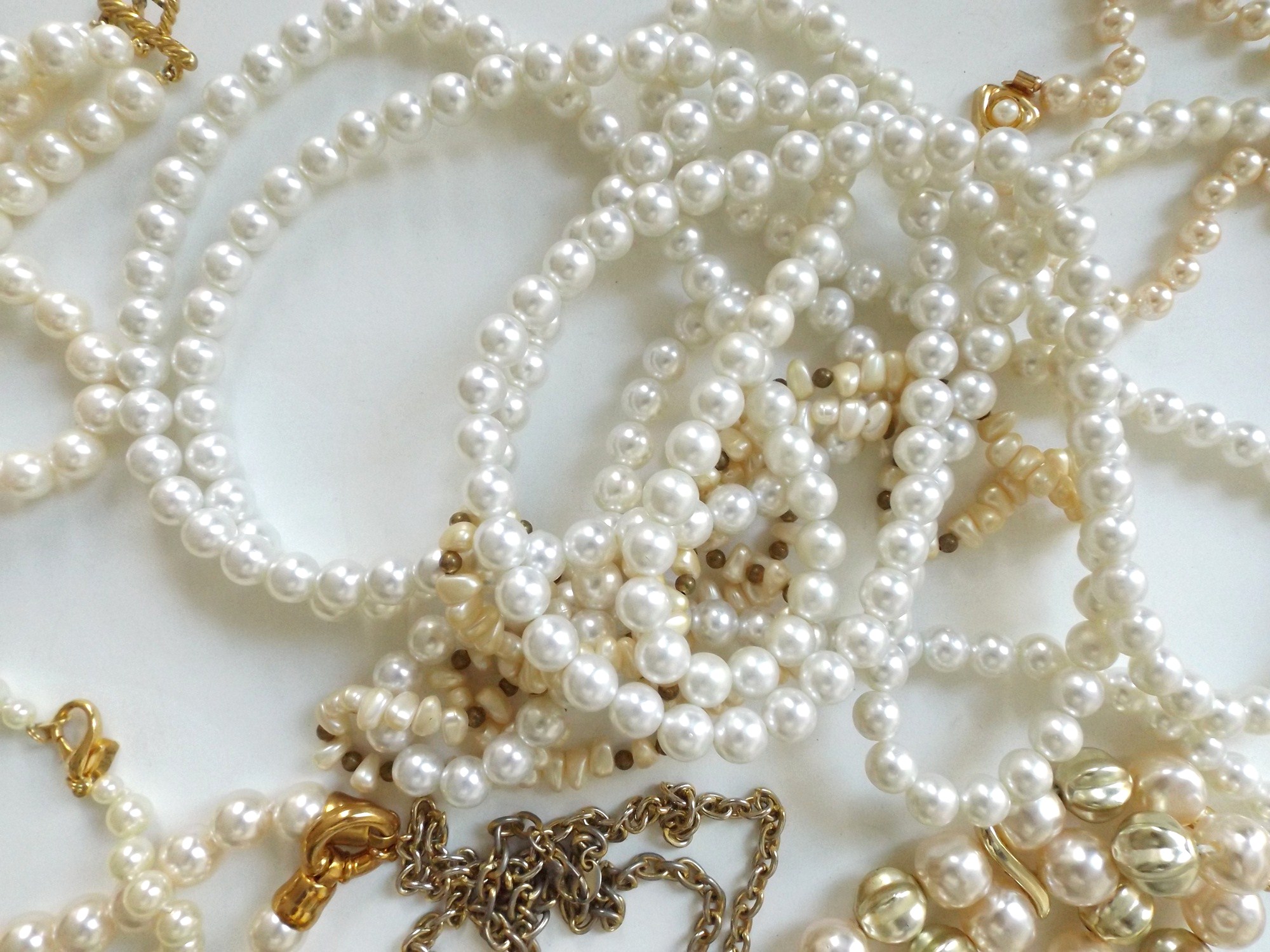 Glamorous Faux Pearl Jewelry
