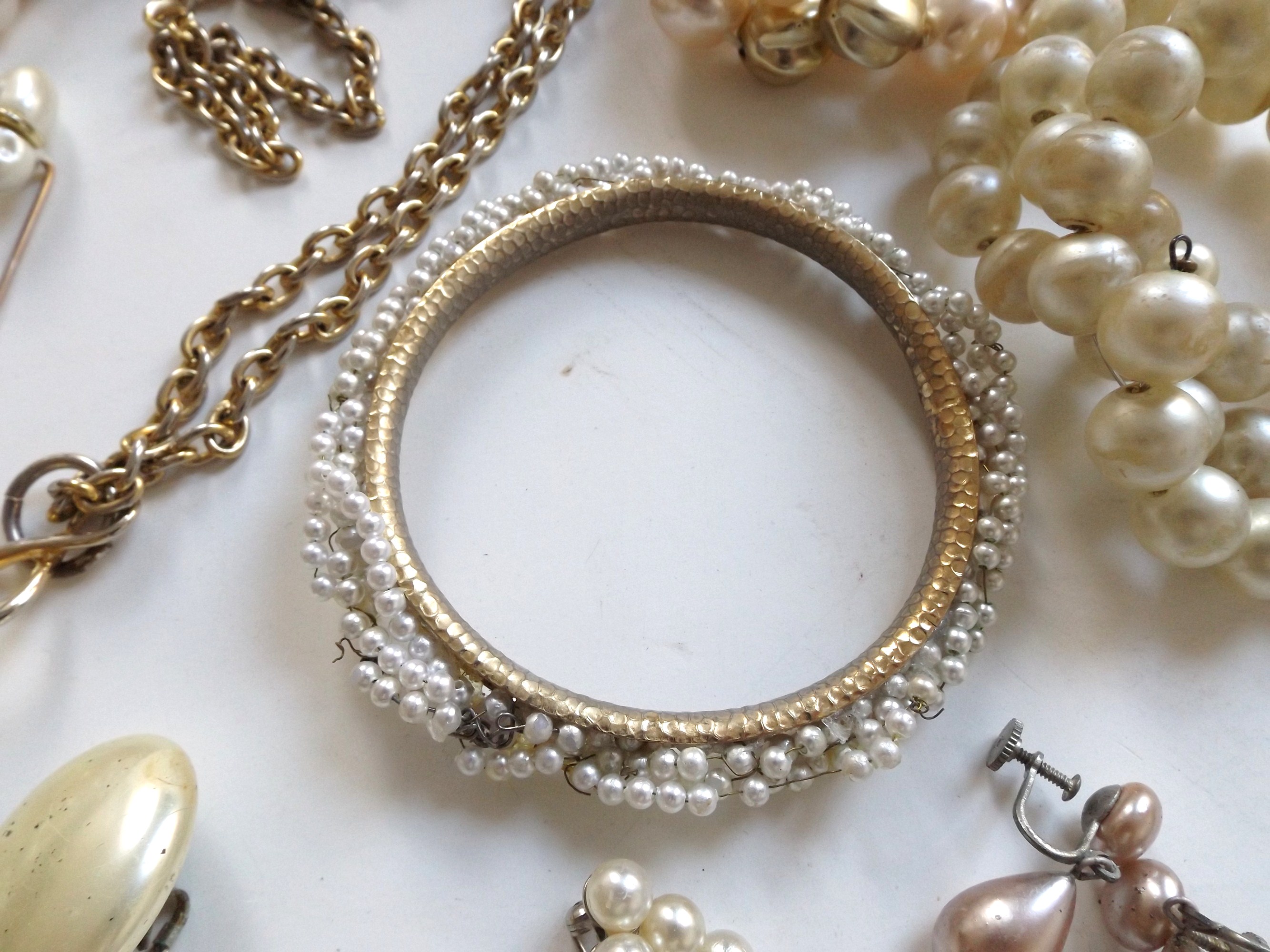 Glamorous Faux Pearl Jewelry