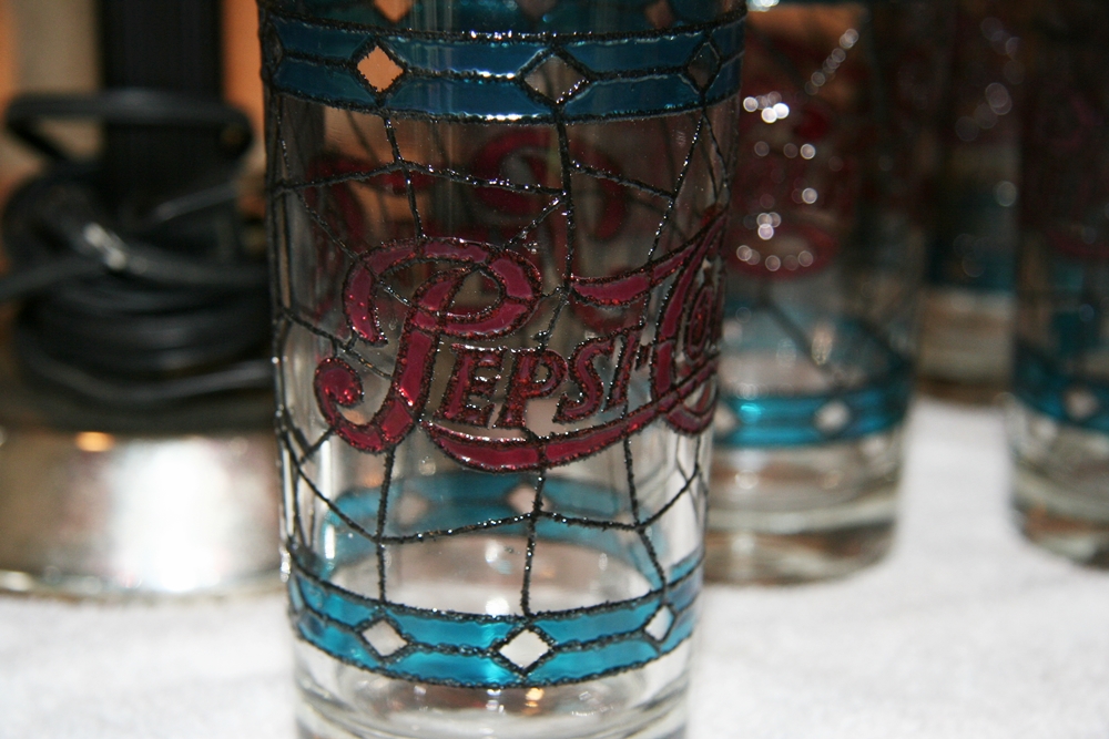 Pepsi Cola Glass and Lamp Collection
