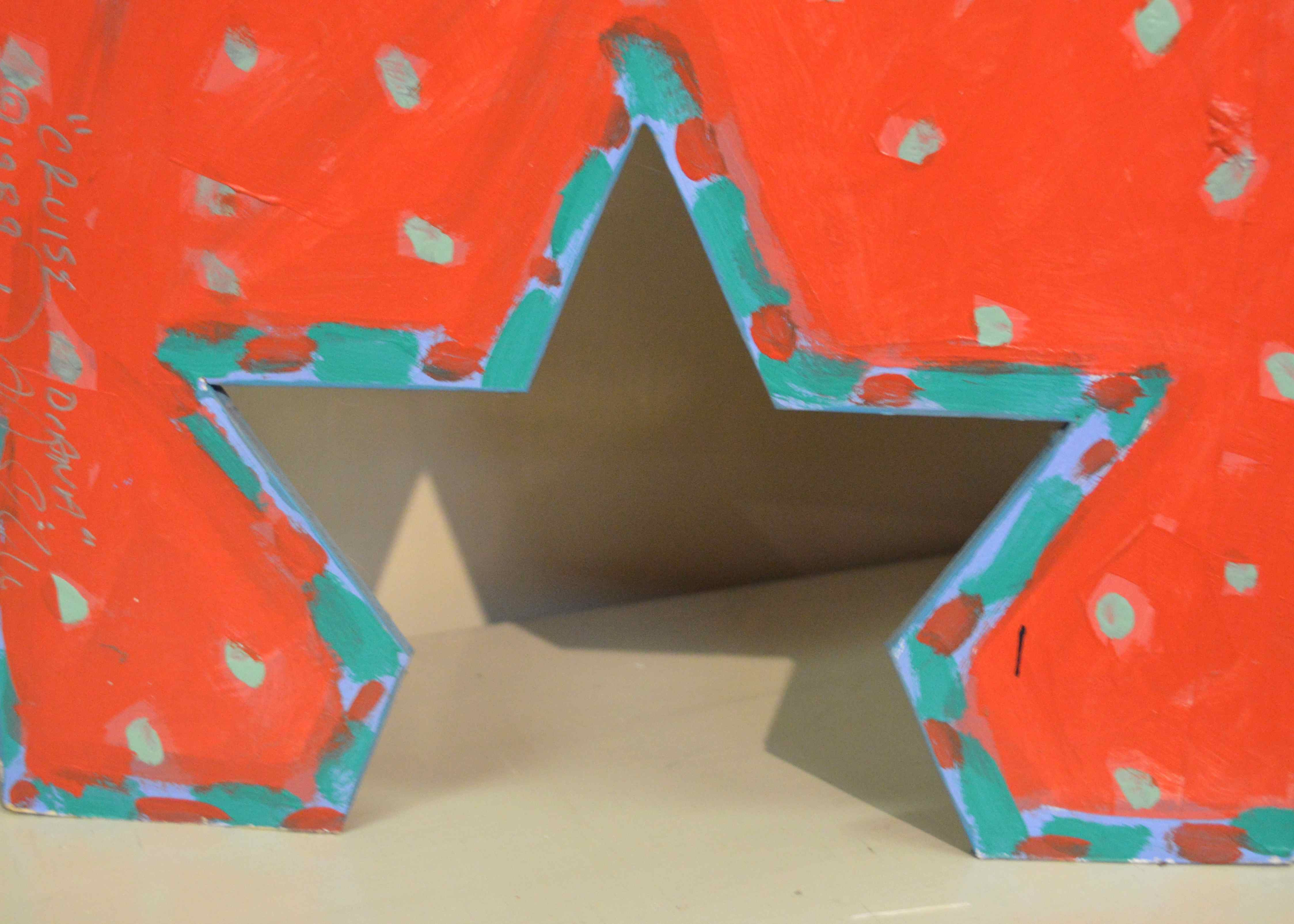 Three-Dimensional Reversible Art with Cut-Outs