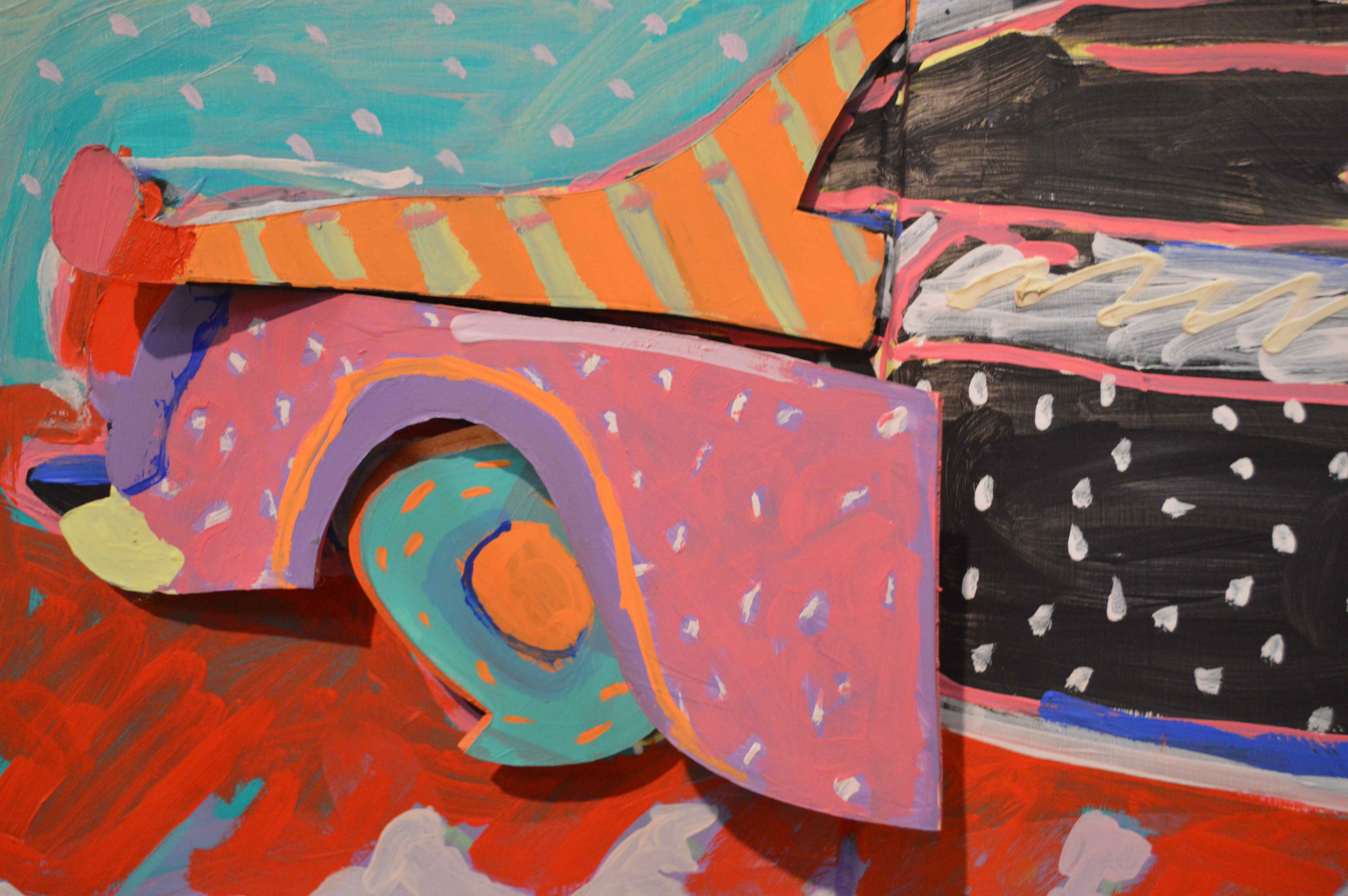 Three-Dimensional Reversible Art with Cut-Outs