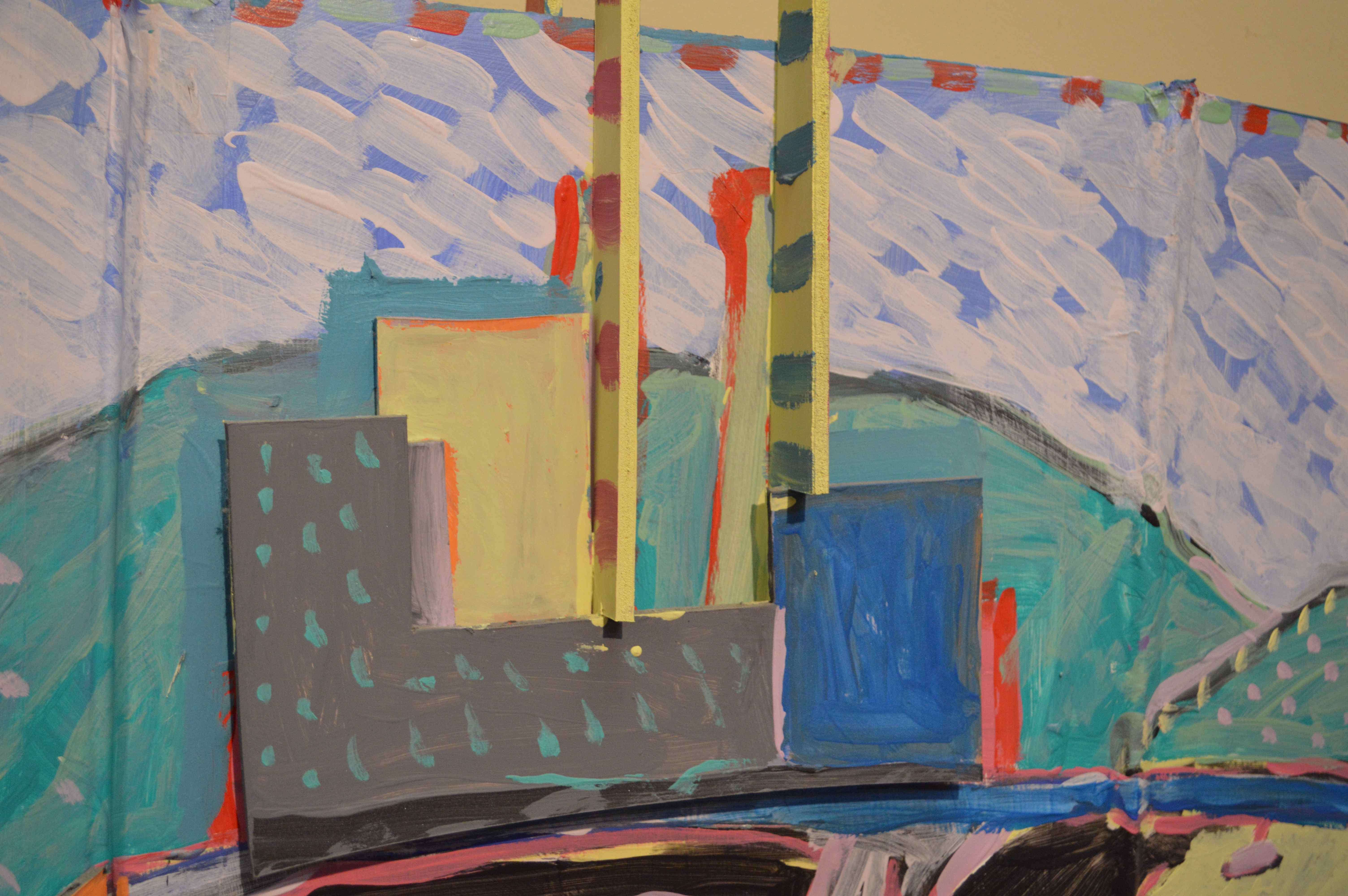 Three-Dimensional Reversible Art with Cut-Outs