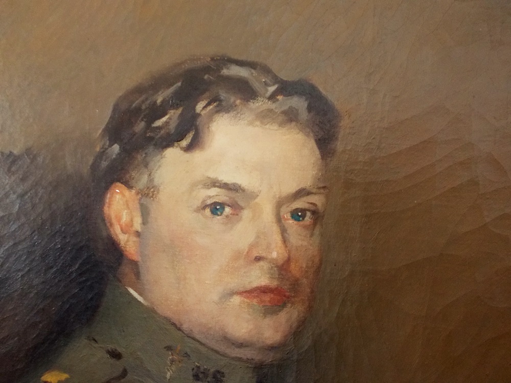 An original Portait Painting by Theodore Van Soelen of Dr. Henry Dunham, 1921