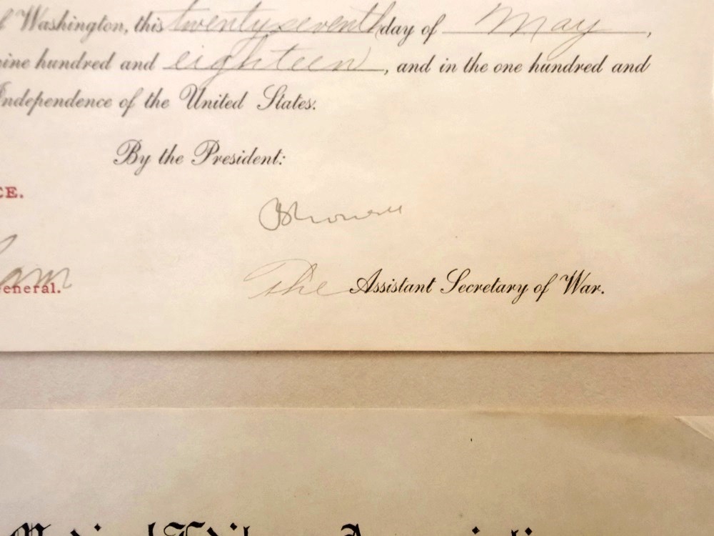 An original Portait Painting by Theodore Van Soelen of Dr. Henry Dunham, 1921