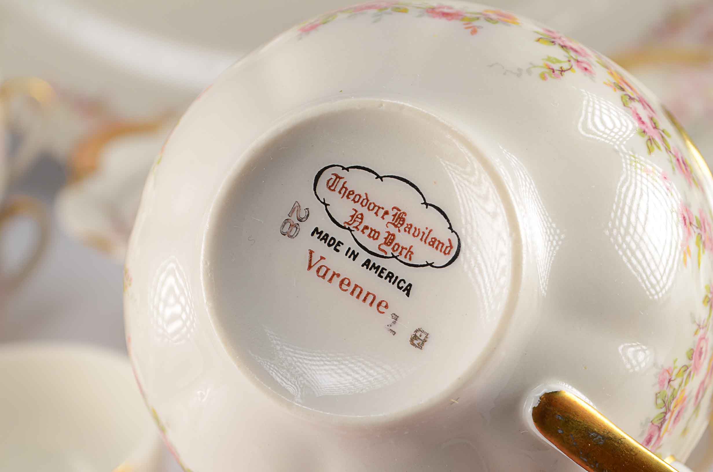 Assorted Theodore Haviland New York China