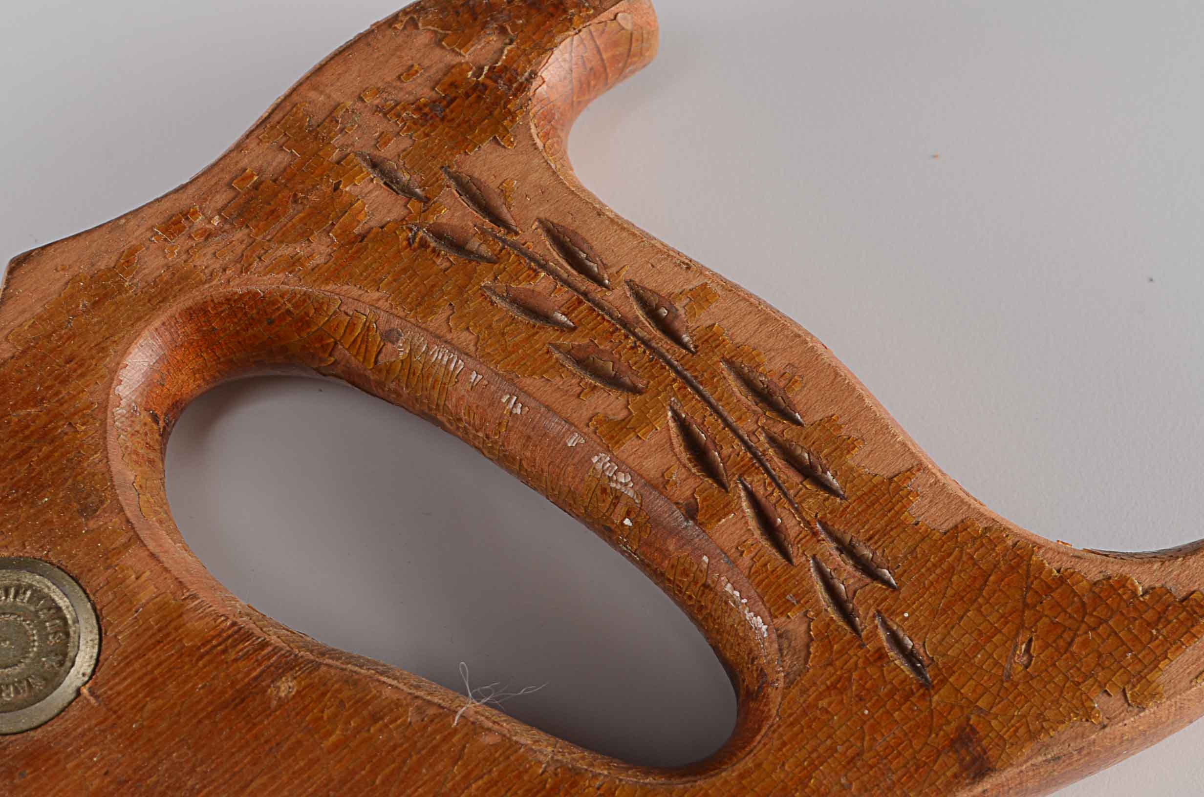 Vintage Wood Handled Saw