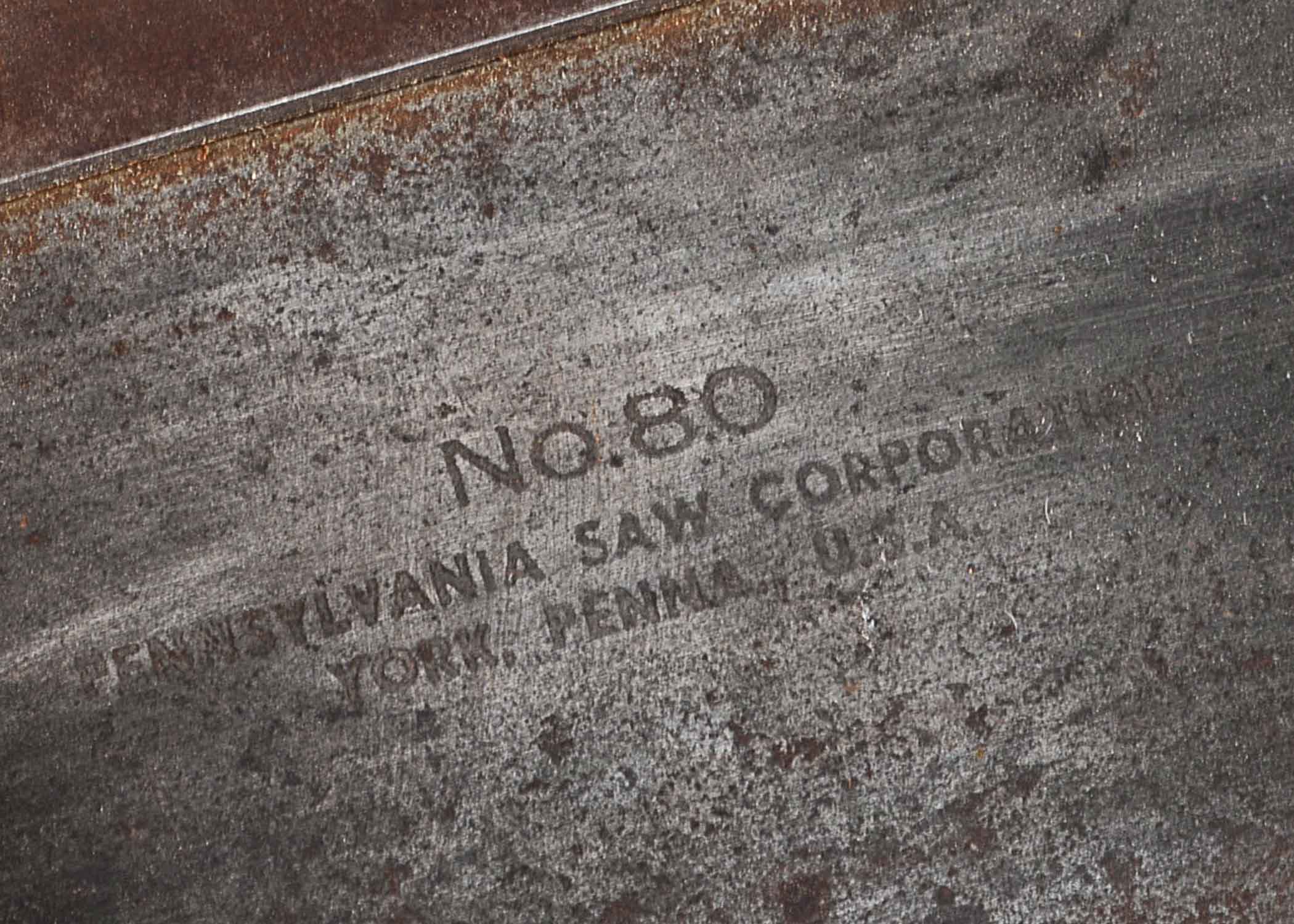 Vintage Wood Handled Saw