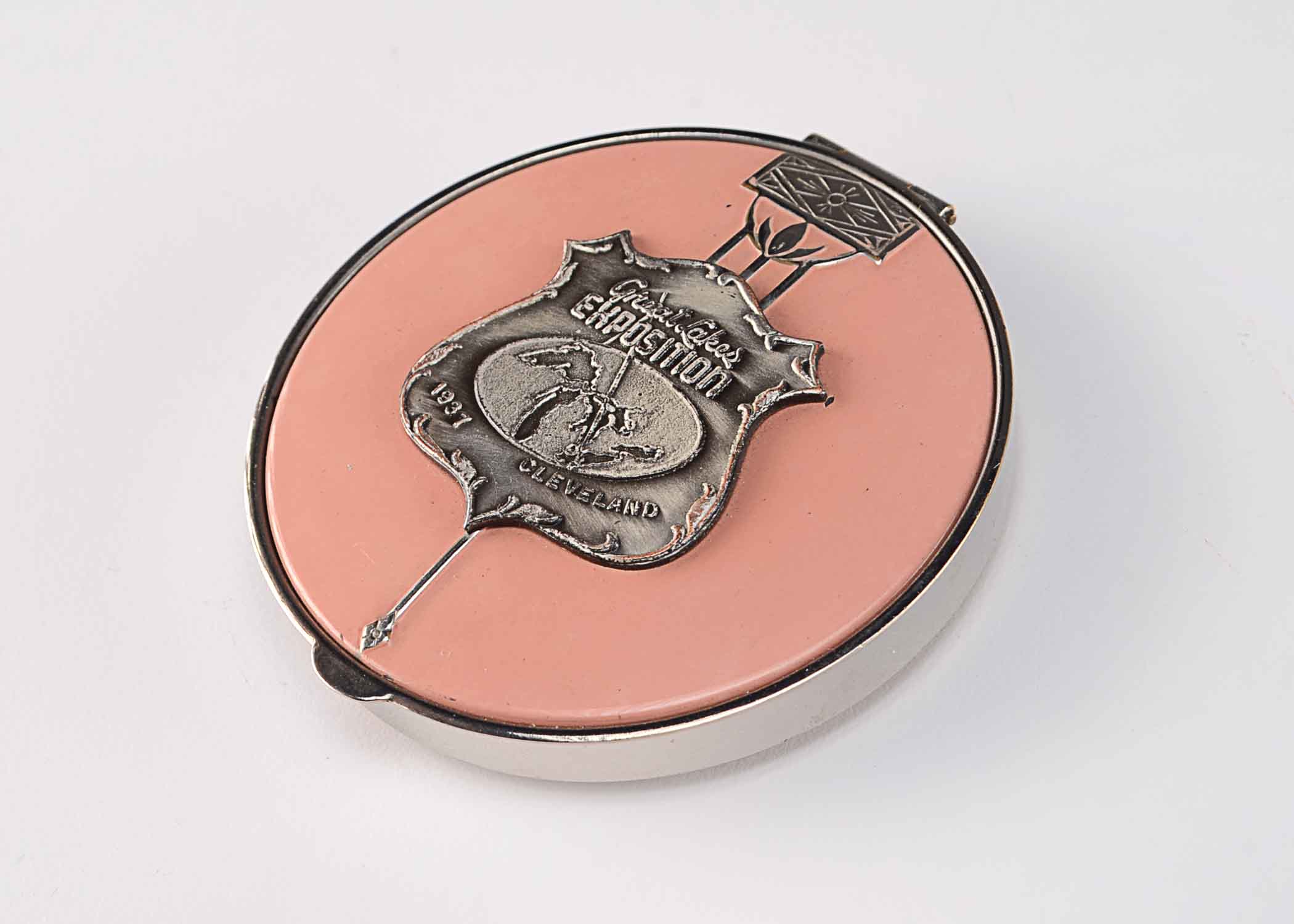 Vintage Great Lakes Exposition Blush Compact