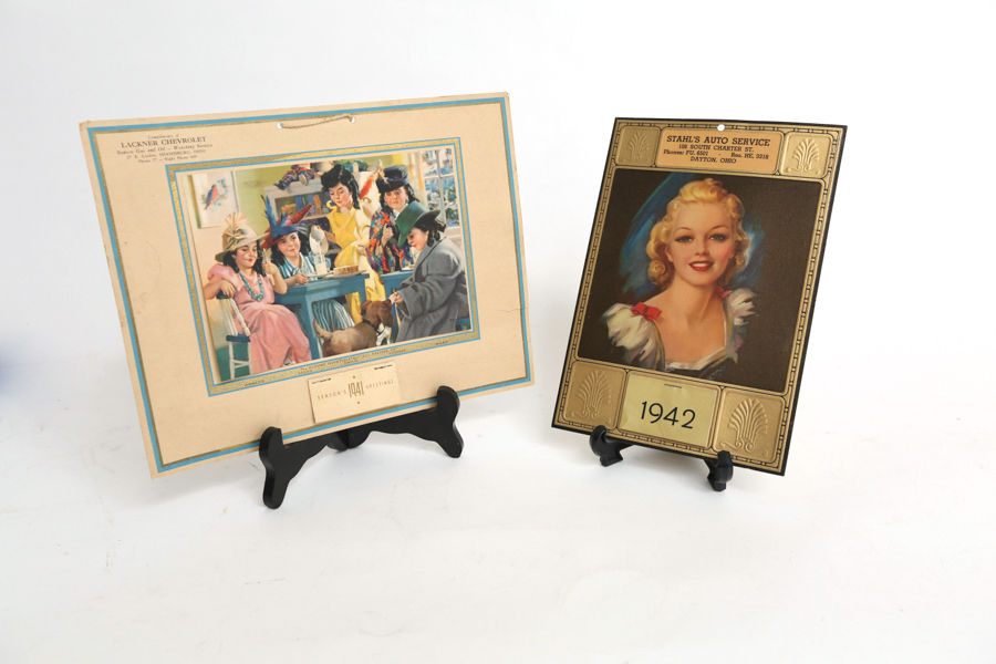 Vintage Advertising Calendars