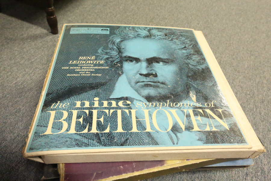 Collection of Records, 8-Track Tapes and More