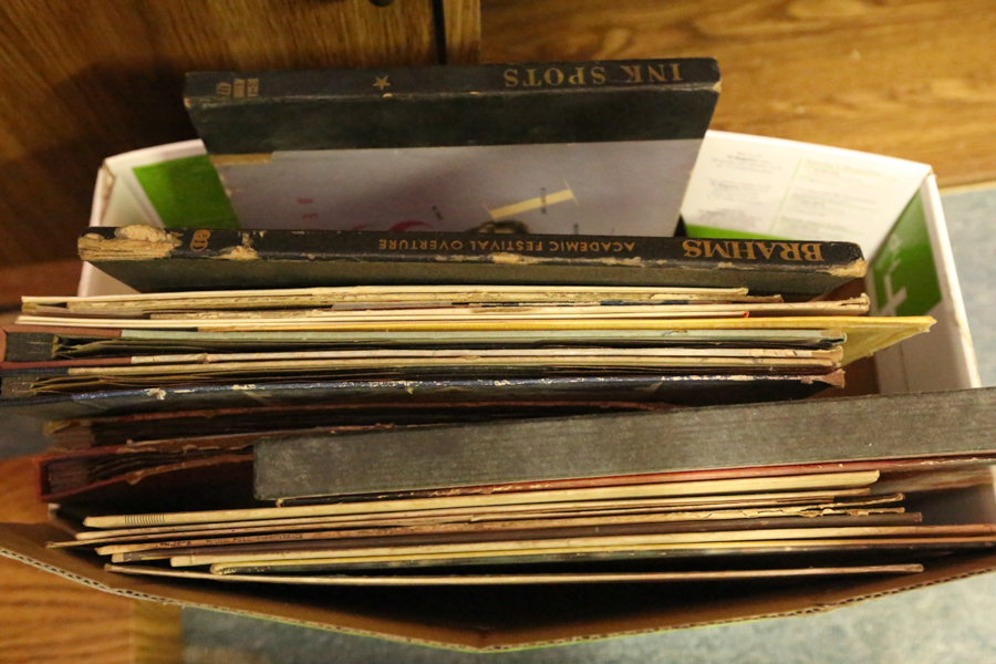 Collection of Records, 8-Track Tapes and More