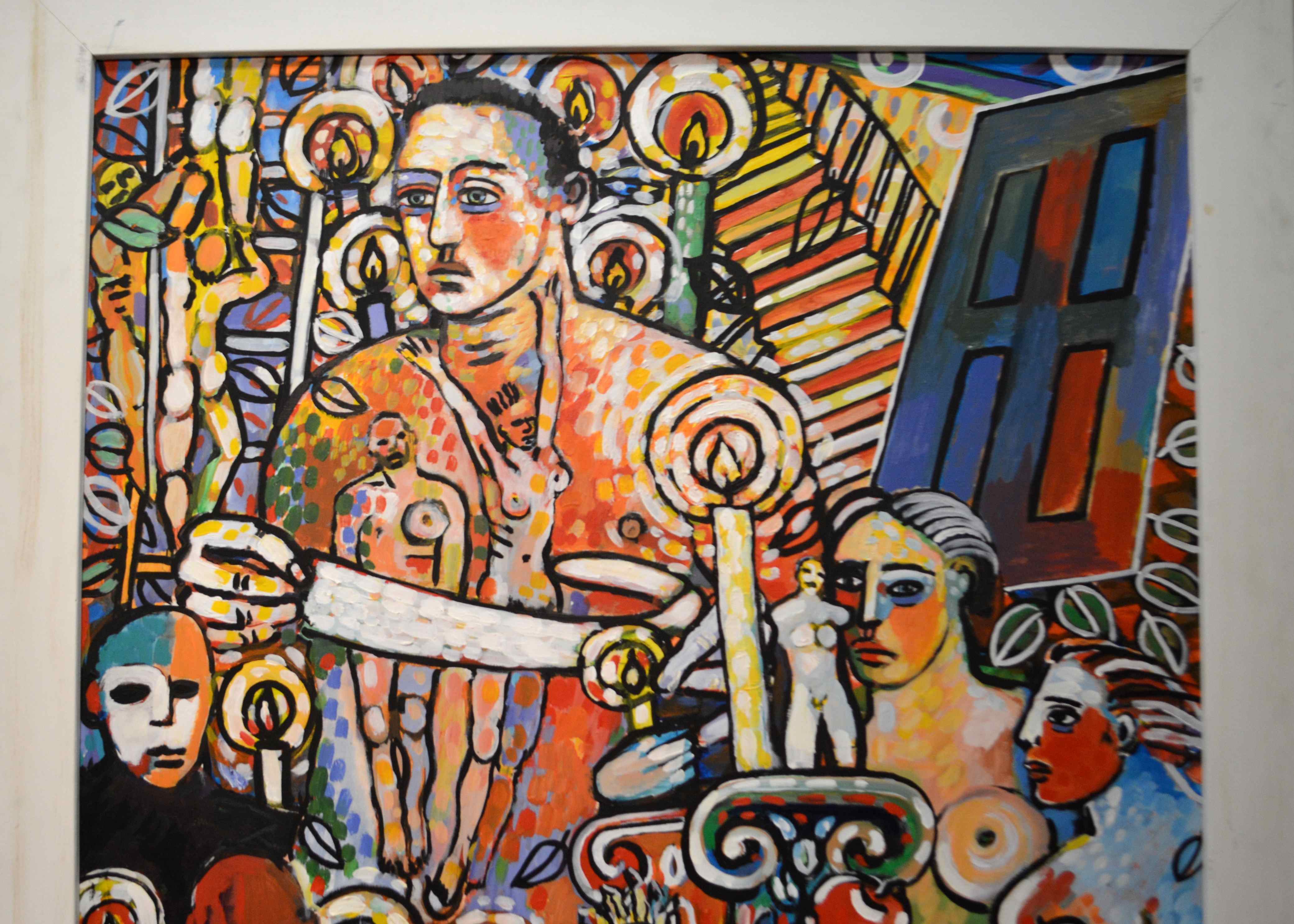 Expressionist Painting by Joe Burks