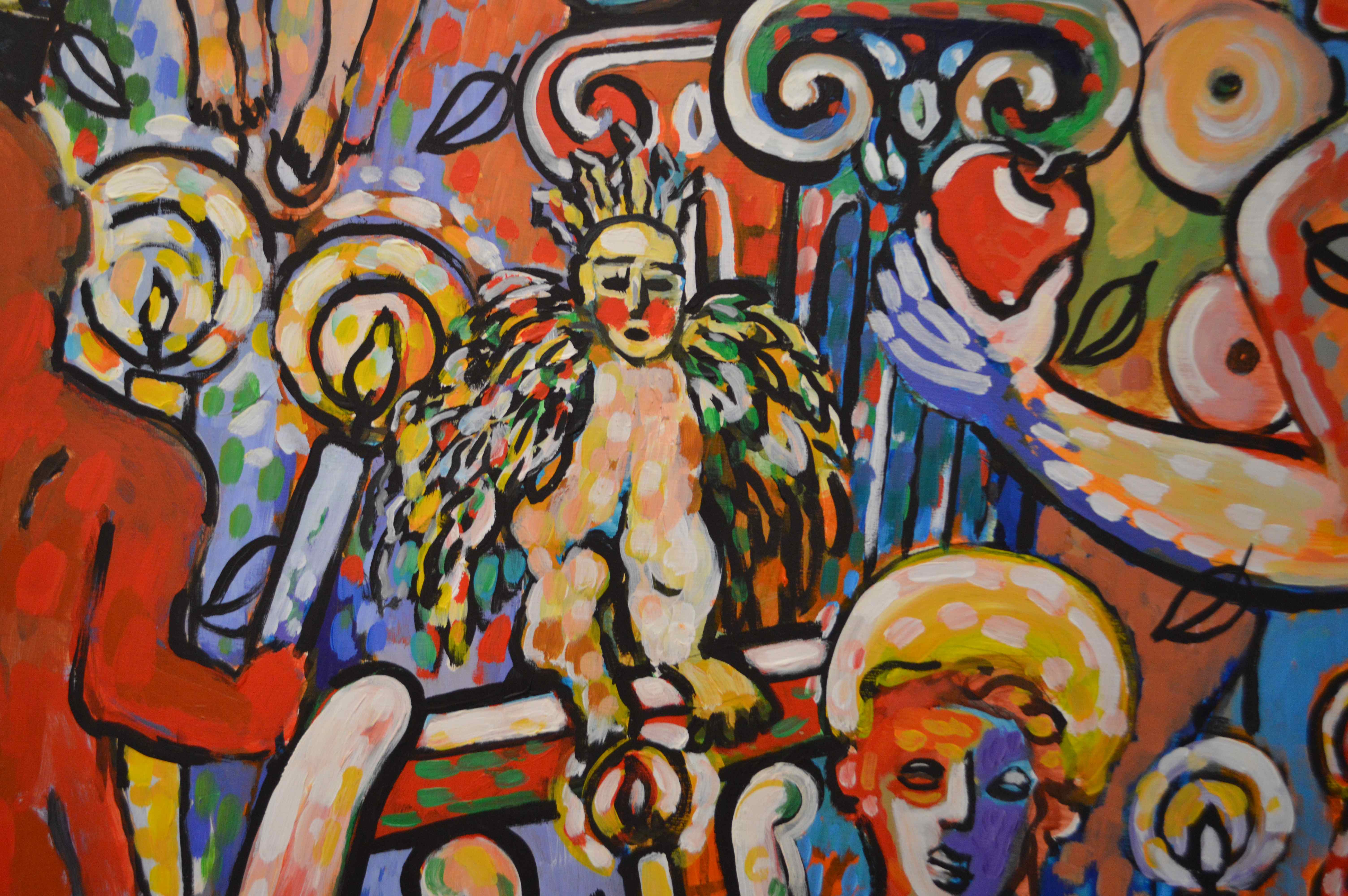 Expressionist Painting by Joe Burks