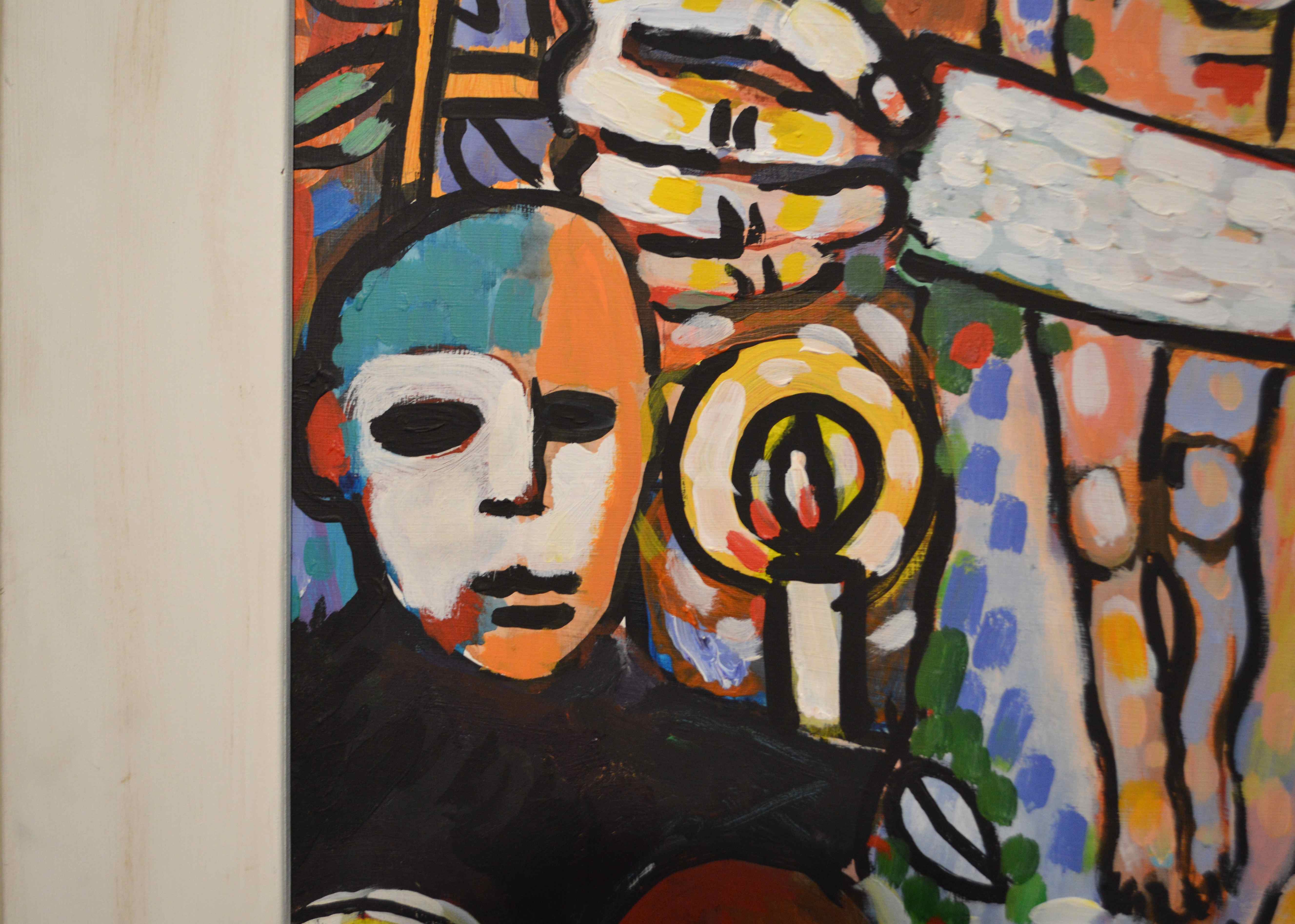 Expressionist Painting by Joe Burks