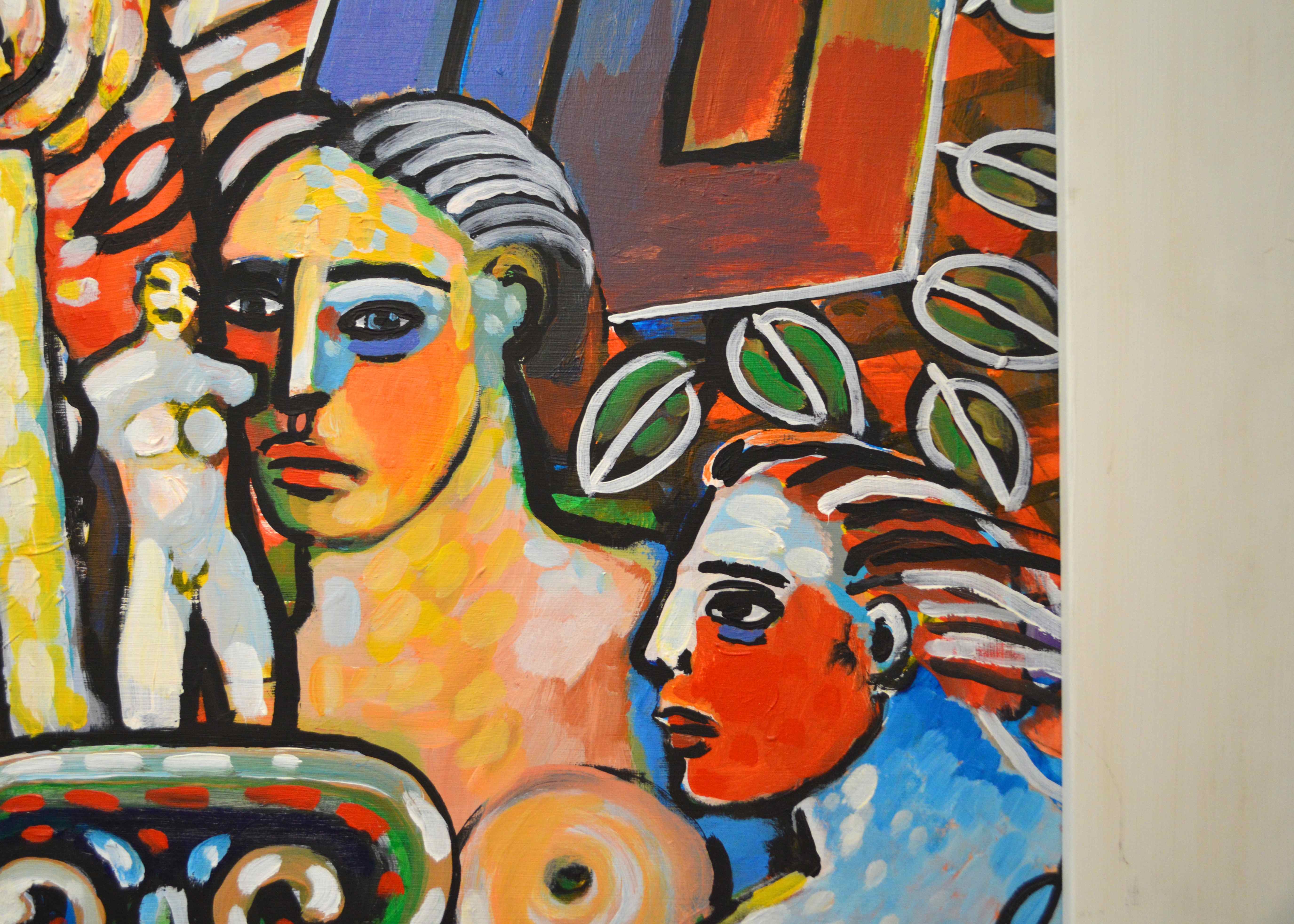 Expressionist Painting by Joe Burks