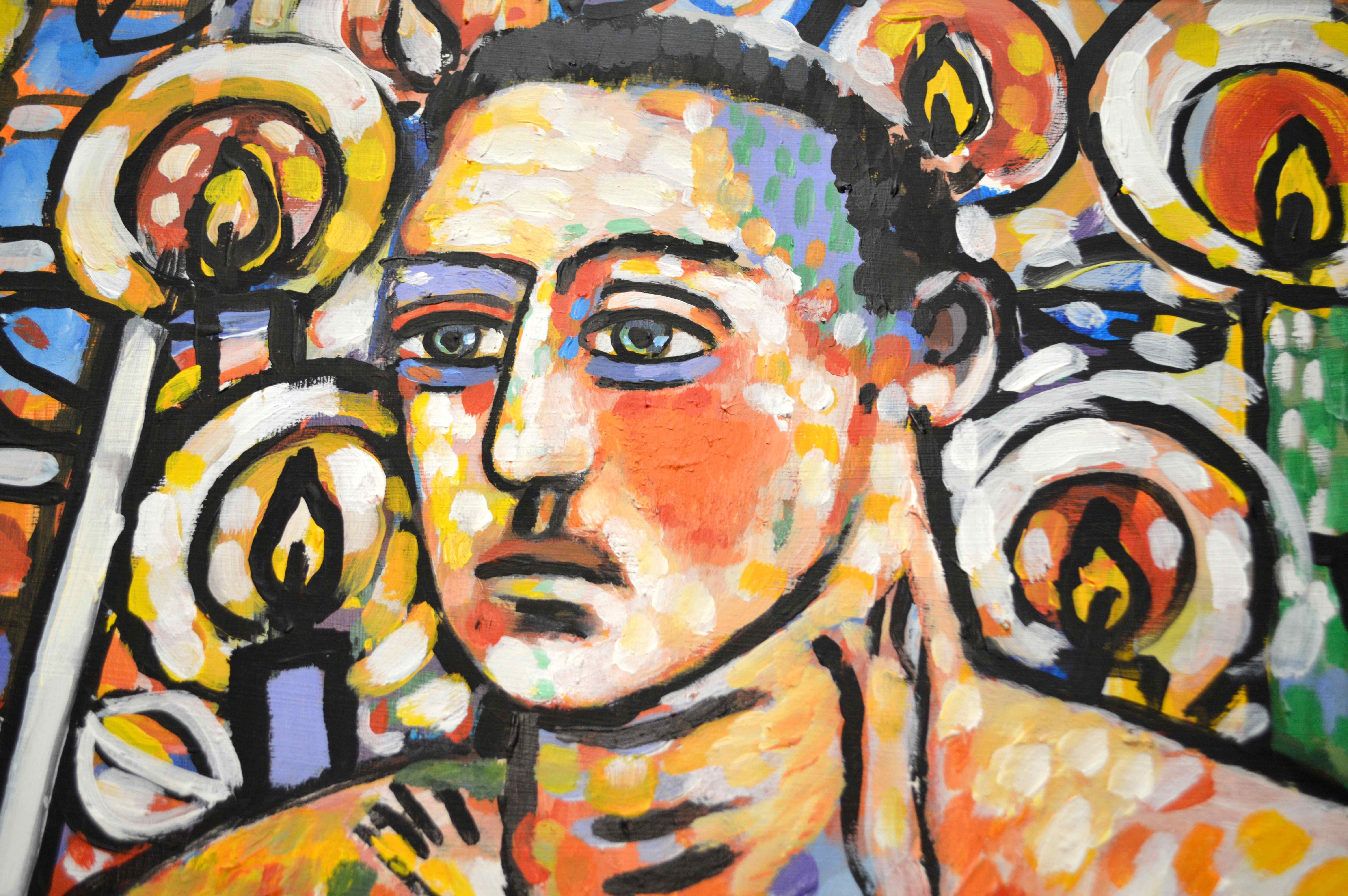 Expressionist Painting by Joe Burks