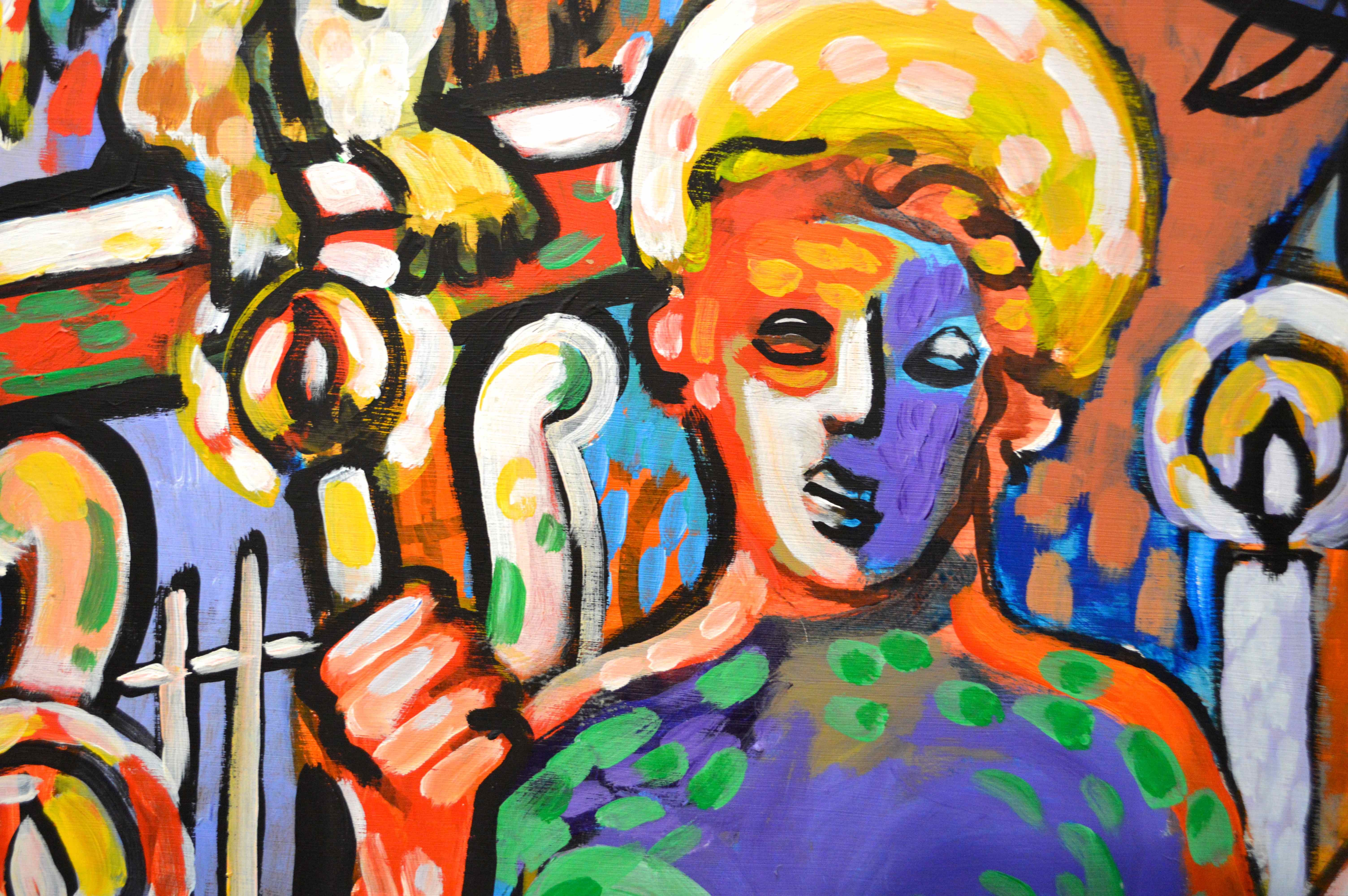 Expressionist Painting by Joe Burks