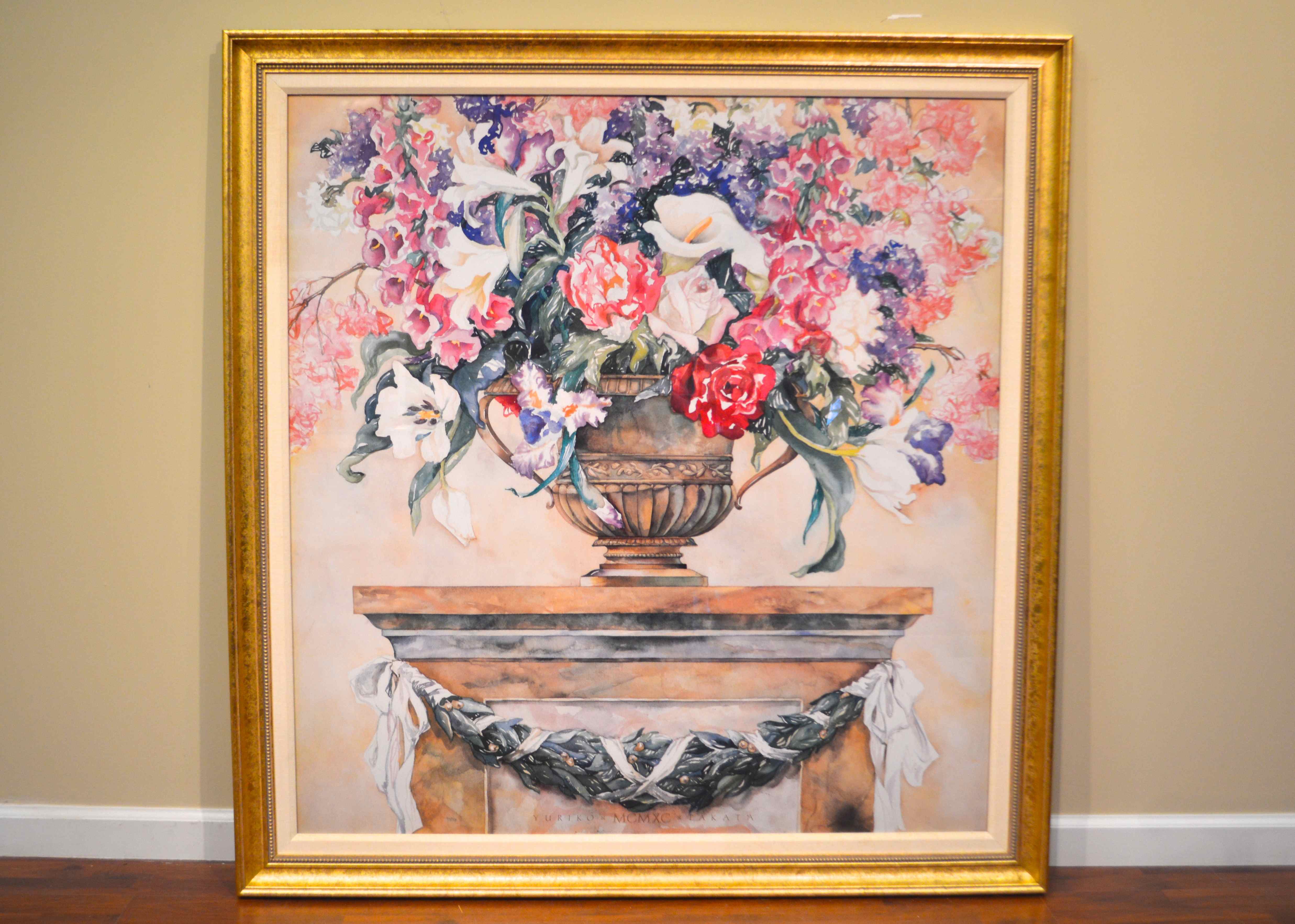 Yuiko Takata Floral Print