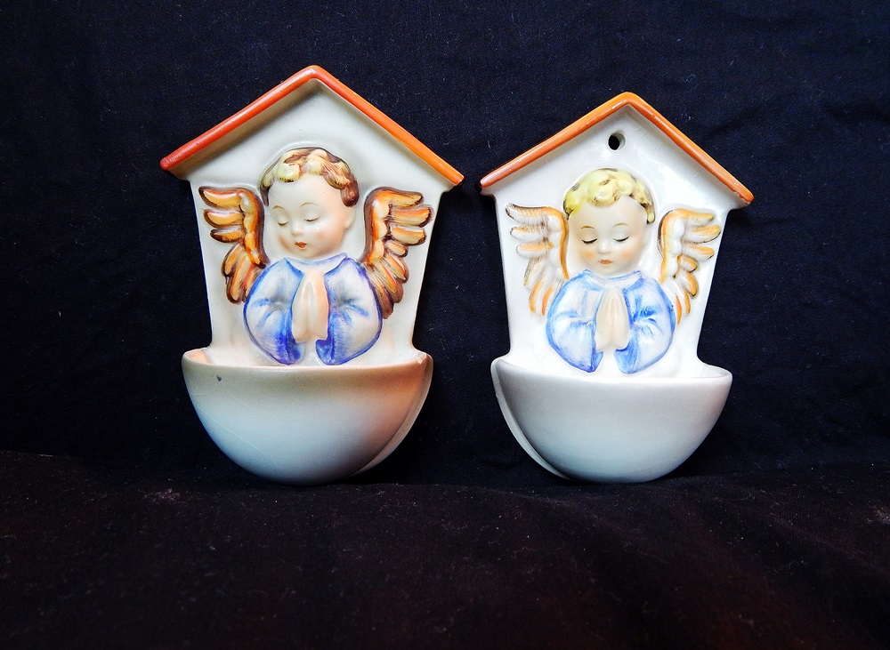 Four Hummel Holy Water Fonts #3