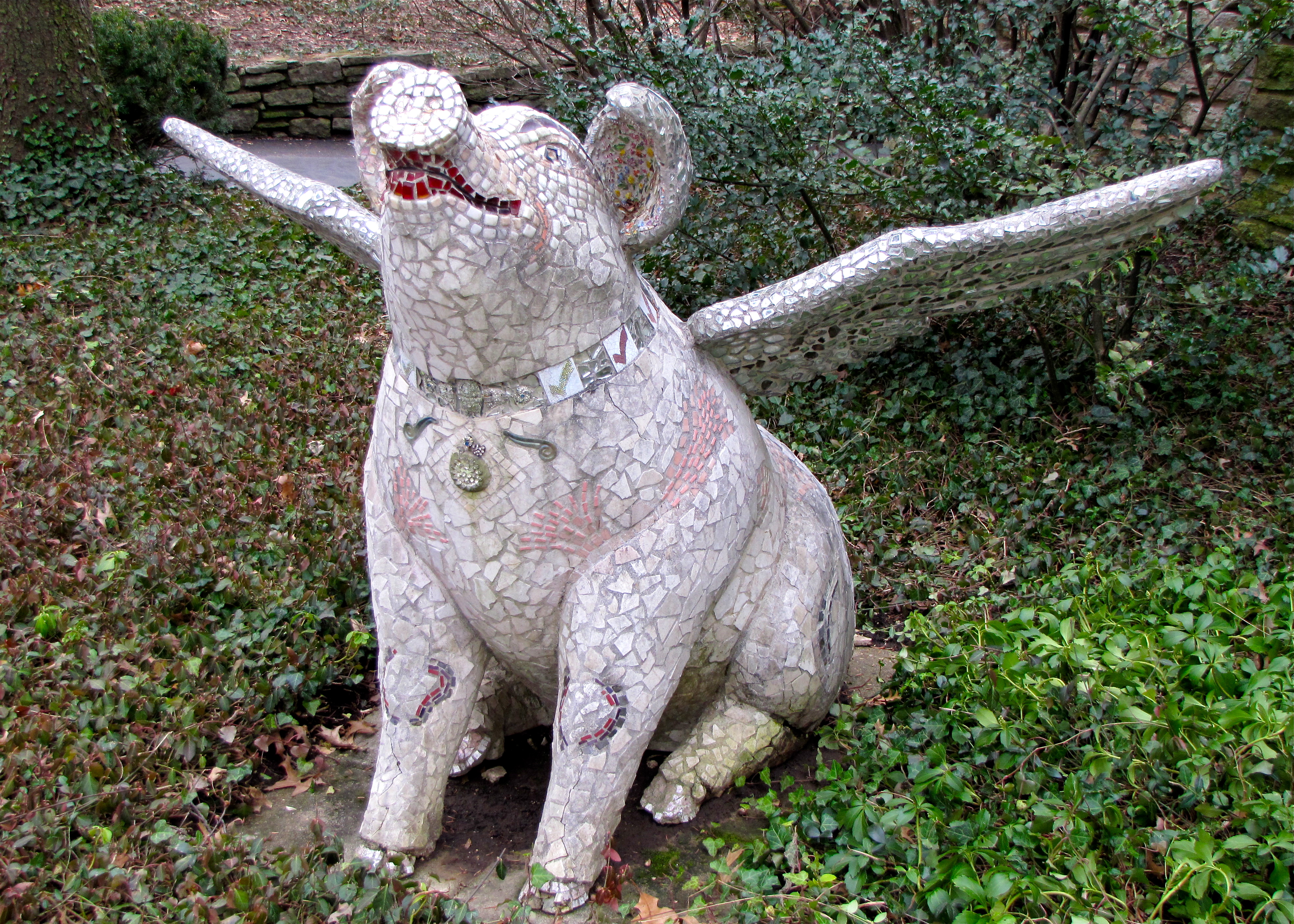 Cincinnati’s 2000 Big Pig Gig Featured "Pig Of Possibilities” Statue