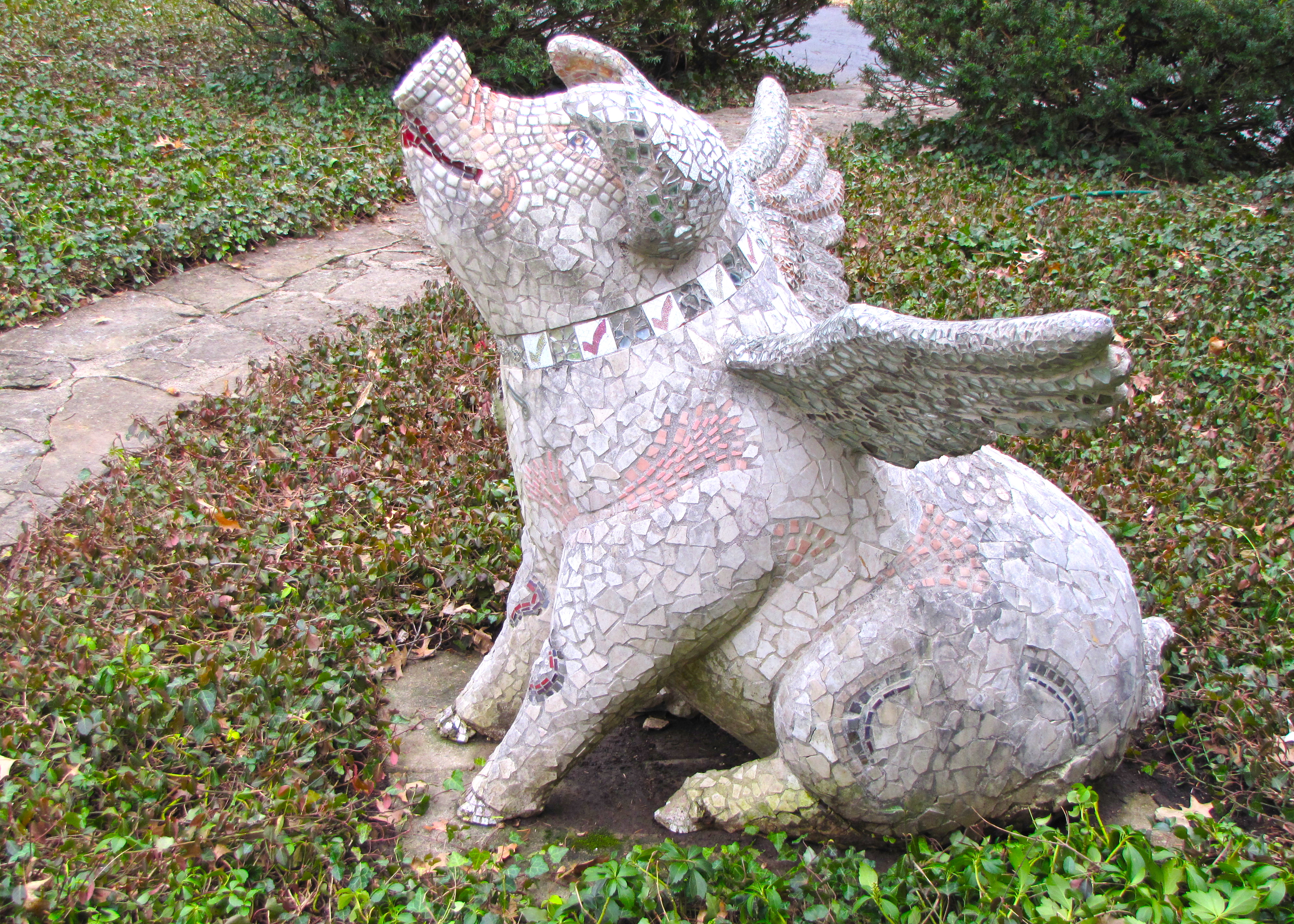 Cincinnati’s 2000 Big Pig Gig Featured "Pig Of Possibilities” Statue