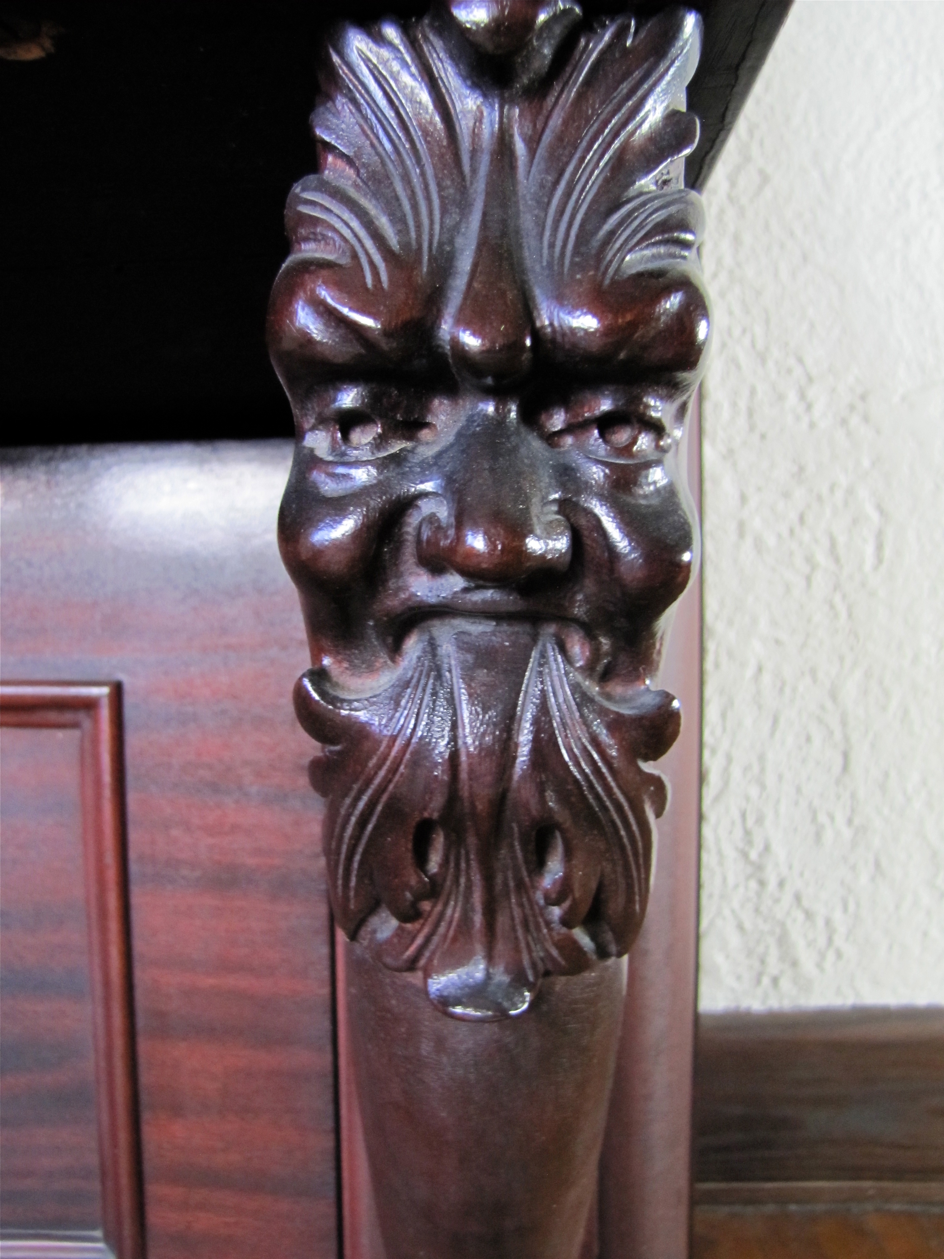 Victorian Wurlitzer Highly Carved Upright Piano  