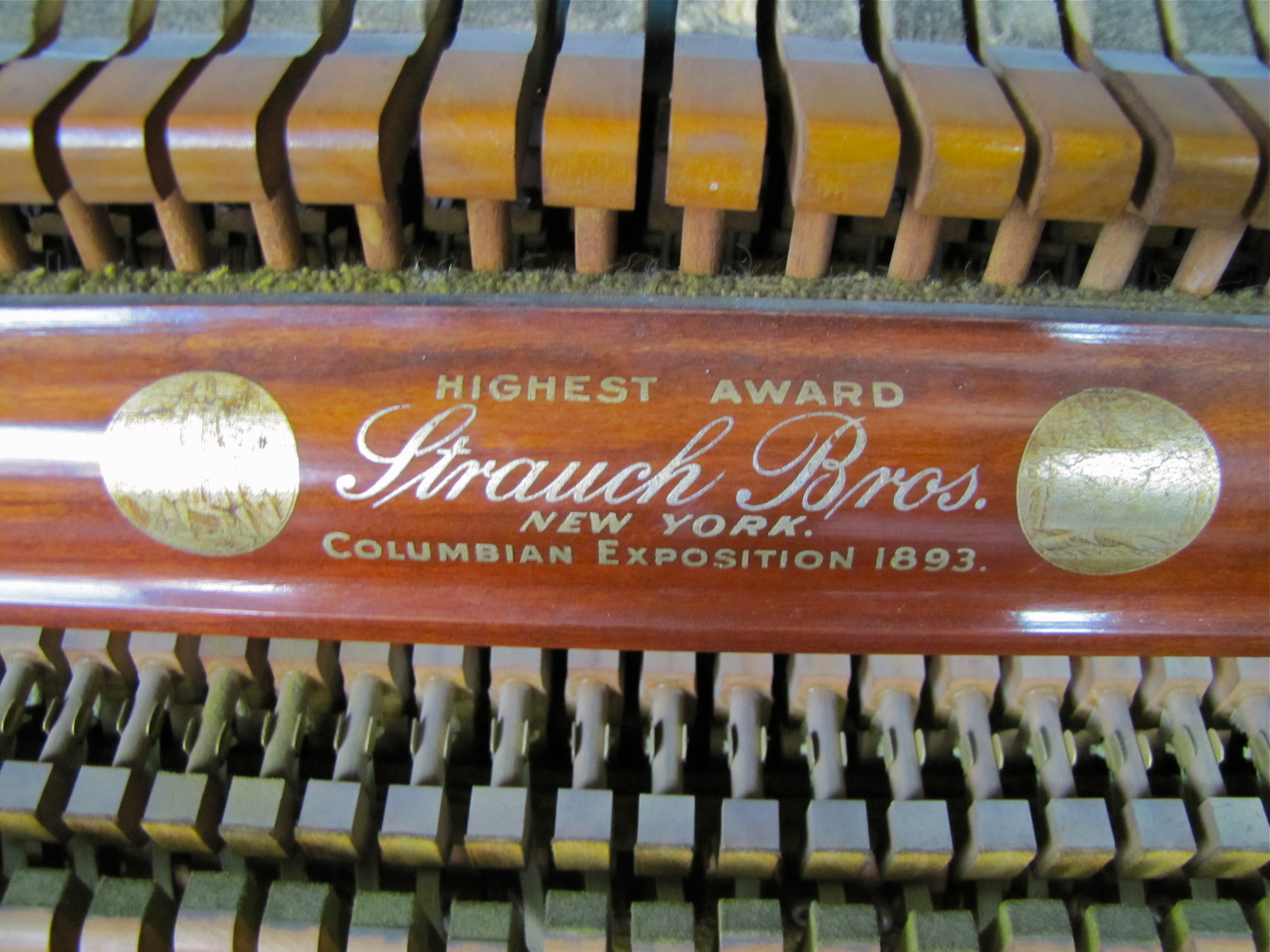 Victorian Wurlitzer Highly Carved Upright Piano  