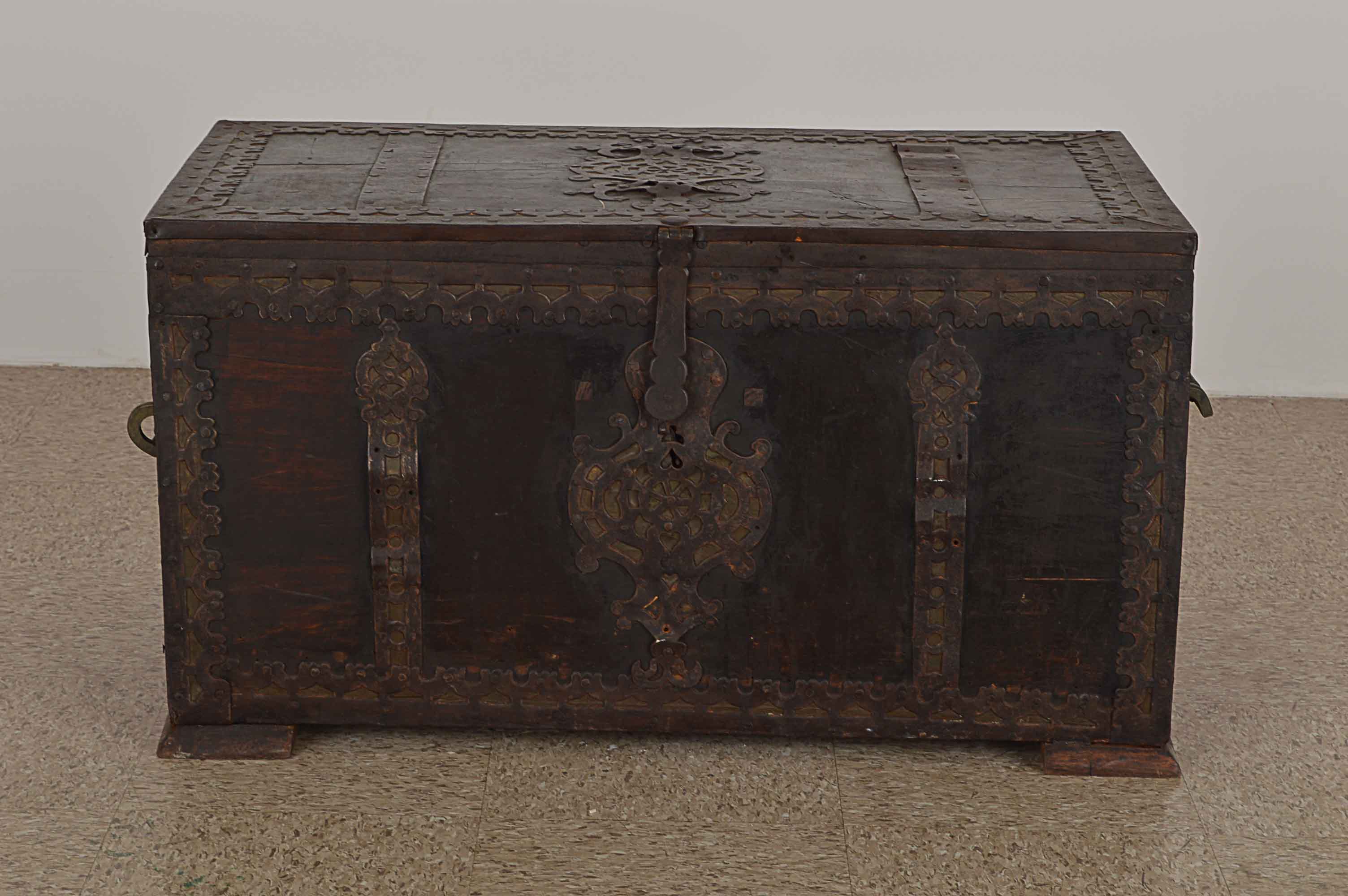 19th Century Turkish Strong Box