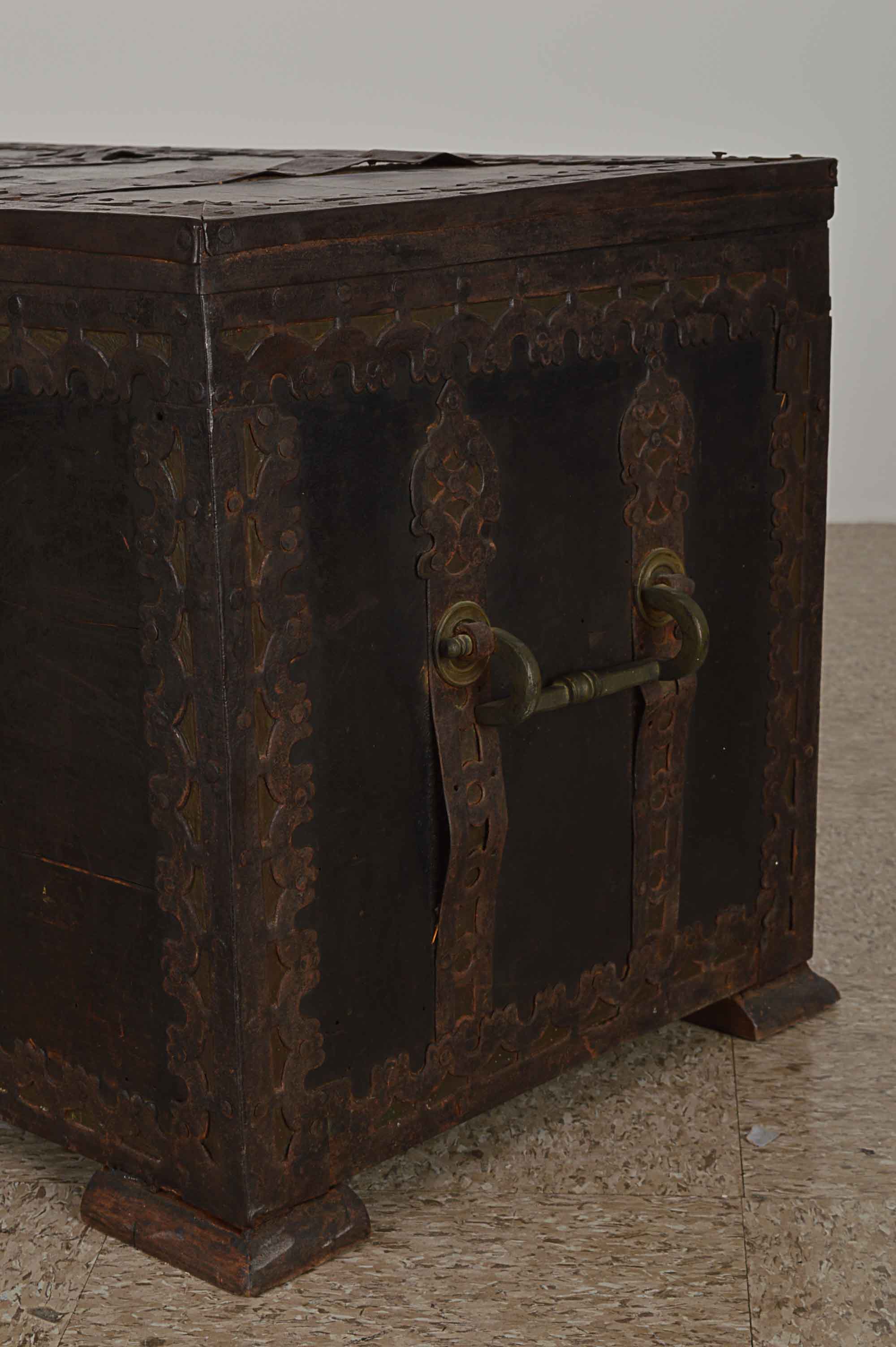 19th Century Turkish Strong Box
