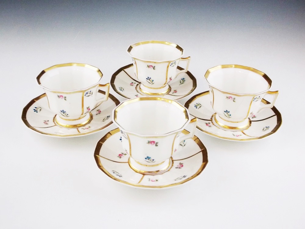 Antique Limoges France Avenir Octagonal G, D & Cie Dinnerware 