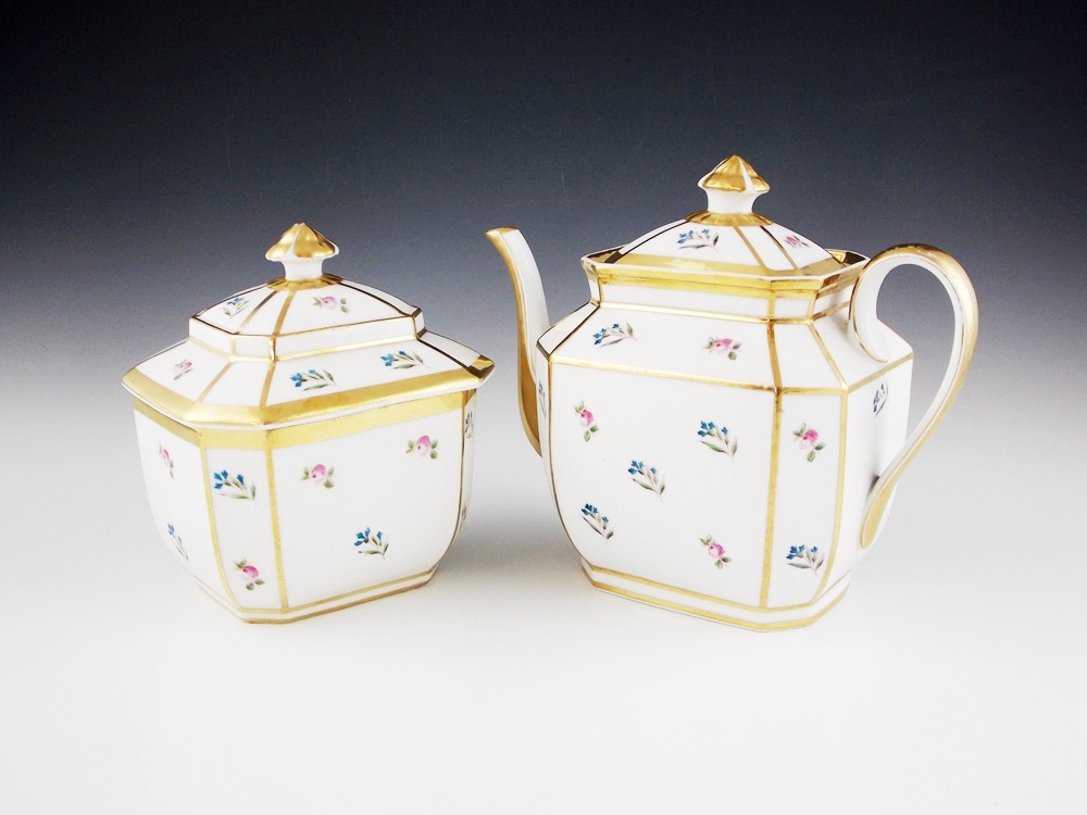 Antique Limoges France Avenir Octagonal G, D & Cie Dinnerware 