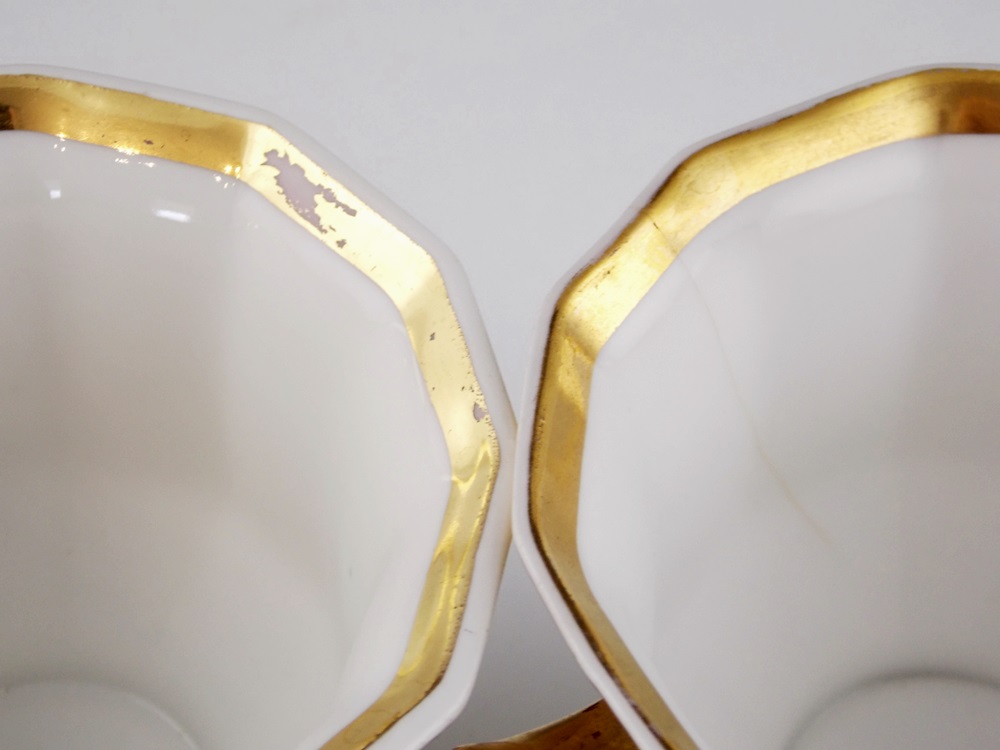 Antique Limoges France Avenir Octagonal G, D & Cie Dinnerware 