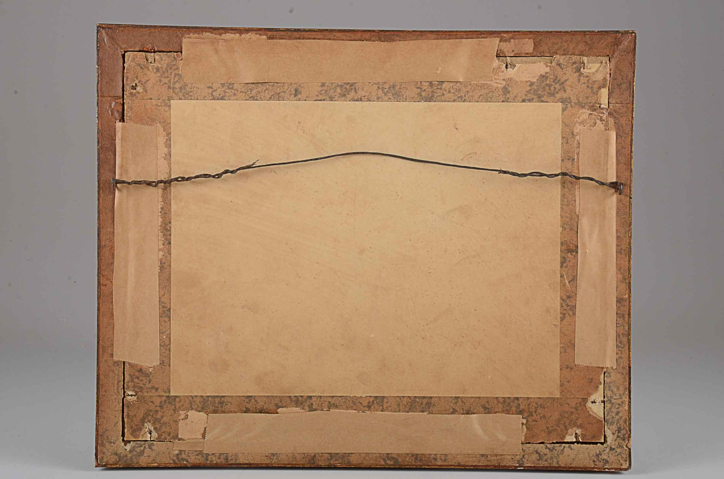 Two Antique Hand-Colored Lithographs