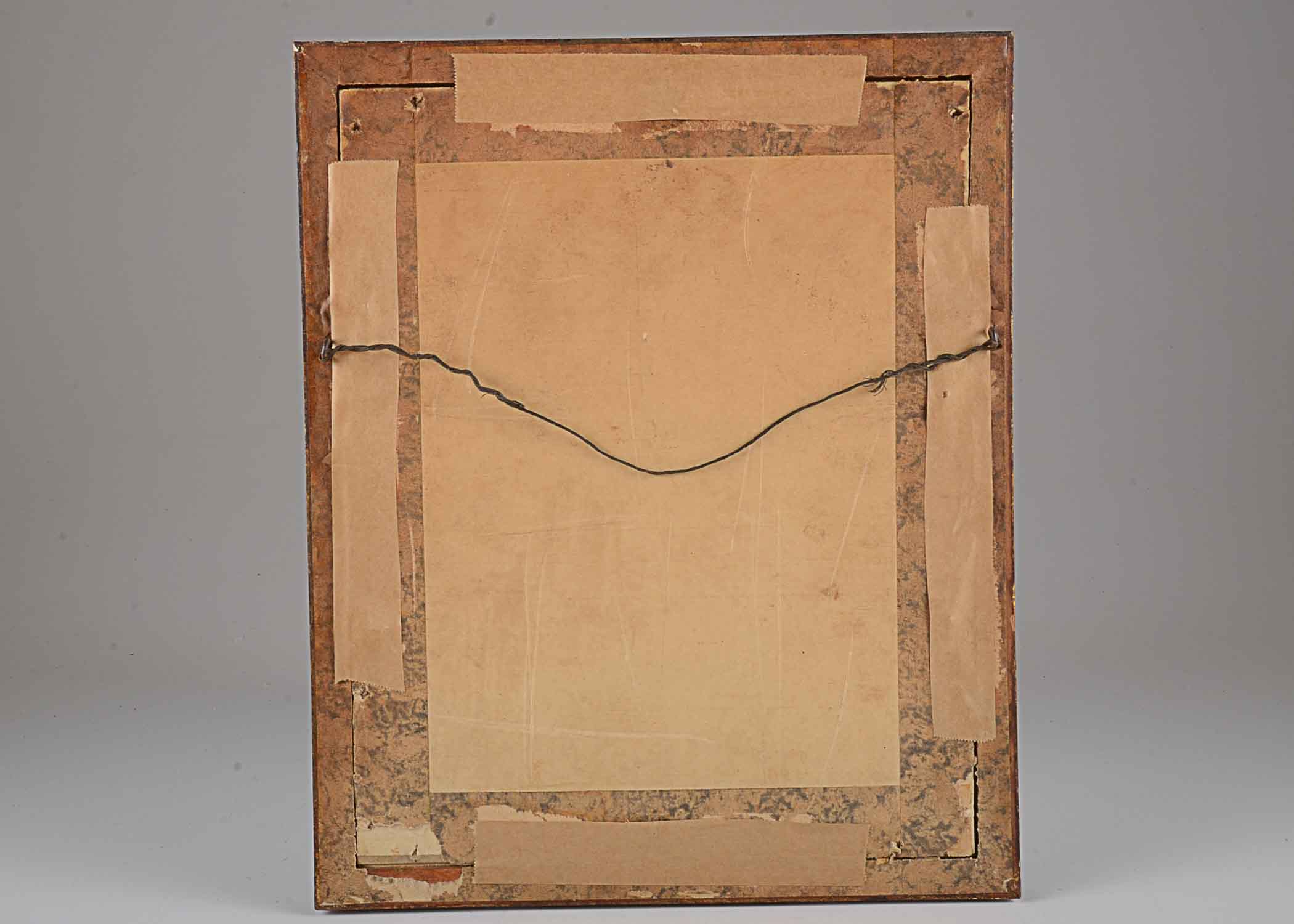 Two Antique Hand-Colored Lithographs