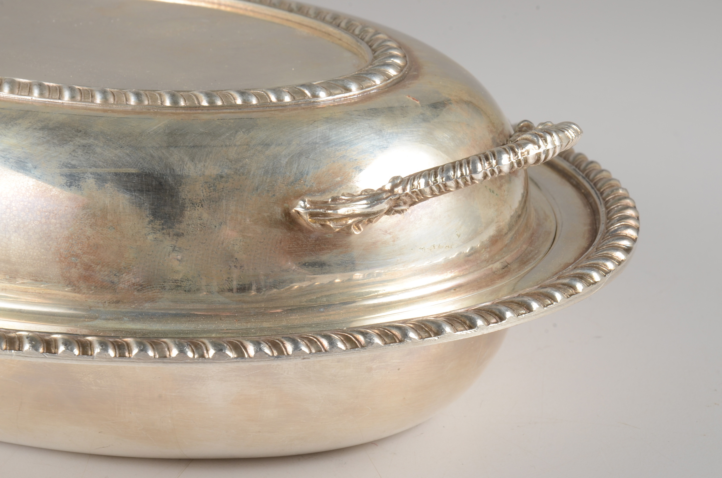 Silver Plate Lidded Dish