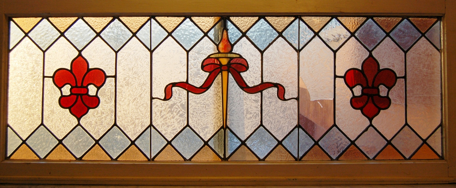 Stained Glass Window Transom