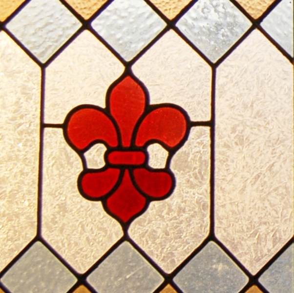 Stained Glass Window Transom