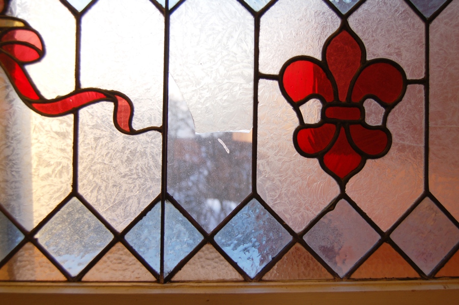 Stained Glass Window Transom