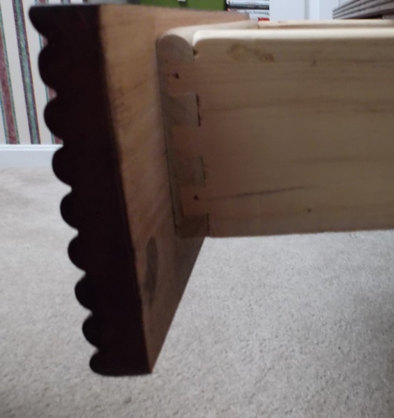 Glass Top Shadow Box Coffee Table 