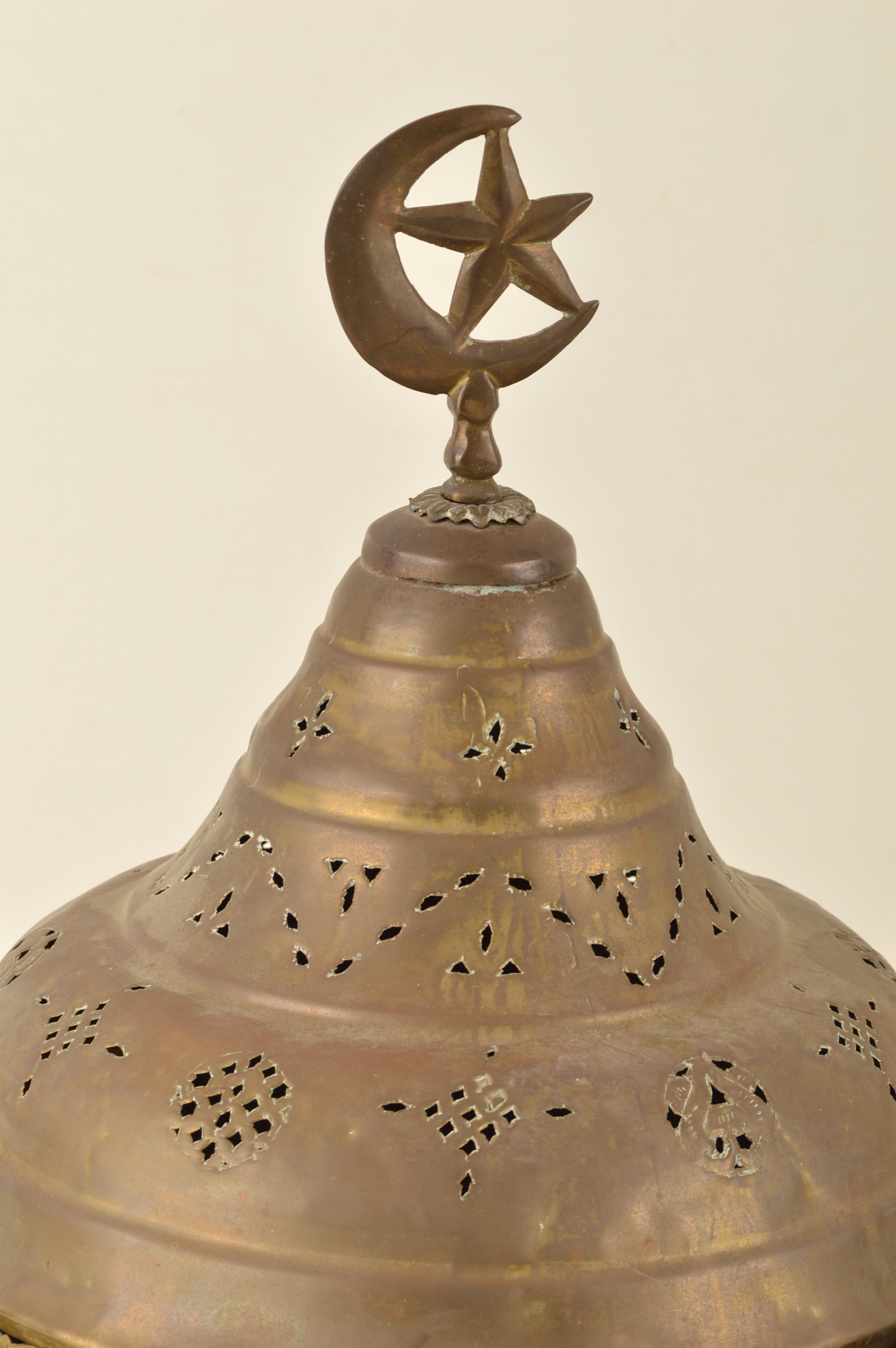 Large Turkish Brass Brazier